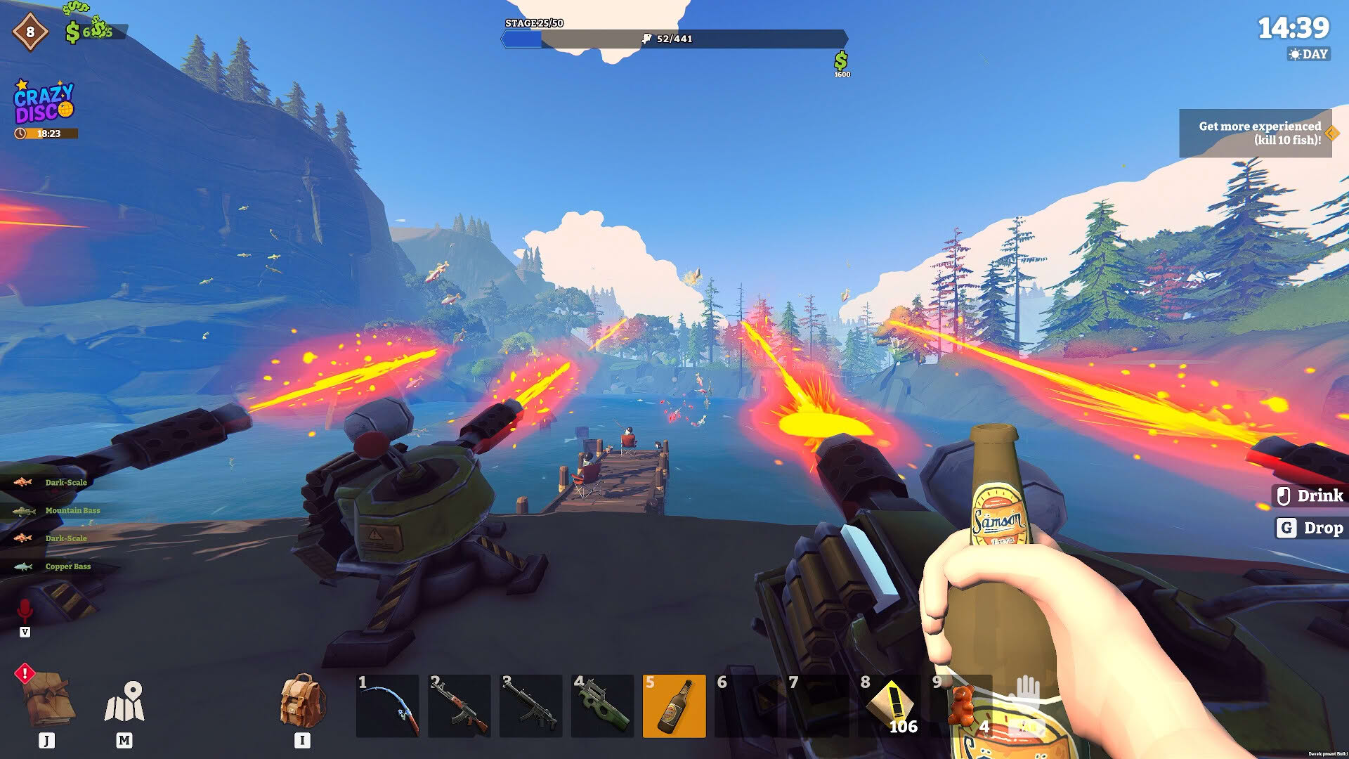 Screenshot for Fish Hunters: The Most Ridiculous Fishing Simulator