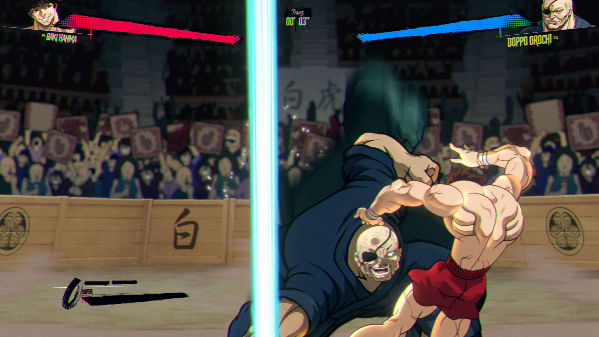 Screenshot for Baki Hanma: Blood Arena