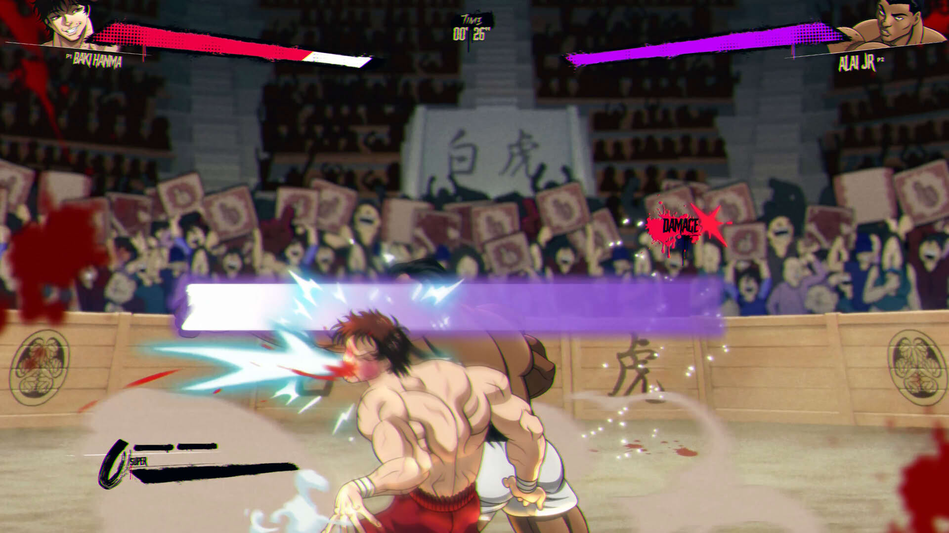 Screenshot for Baki Hanma: Blood Arena