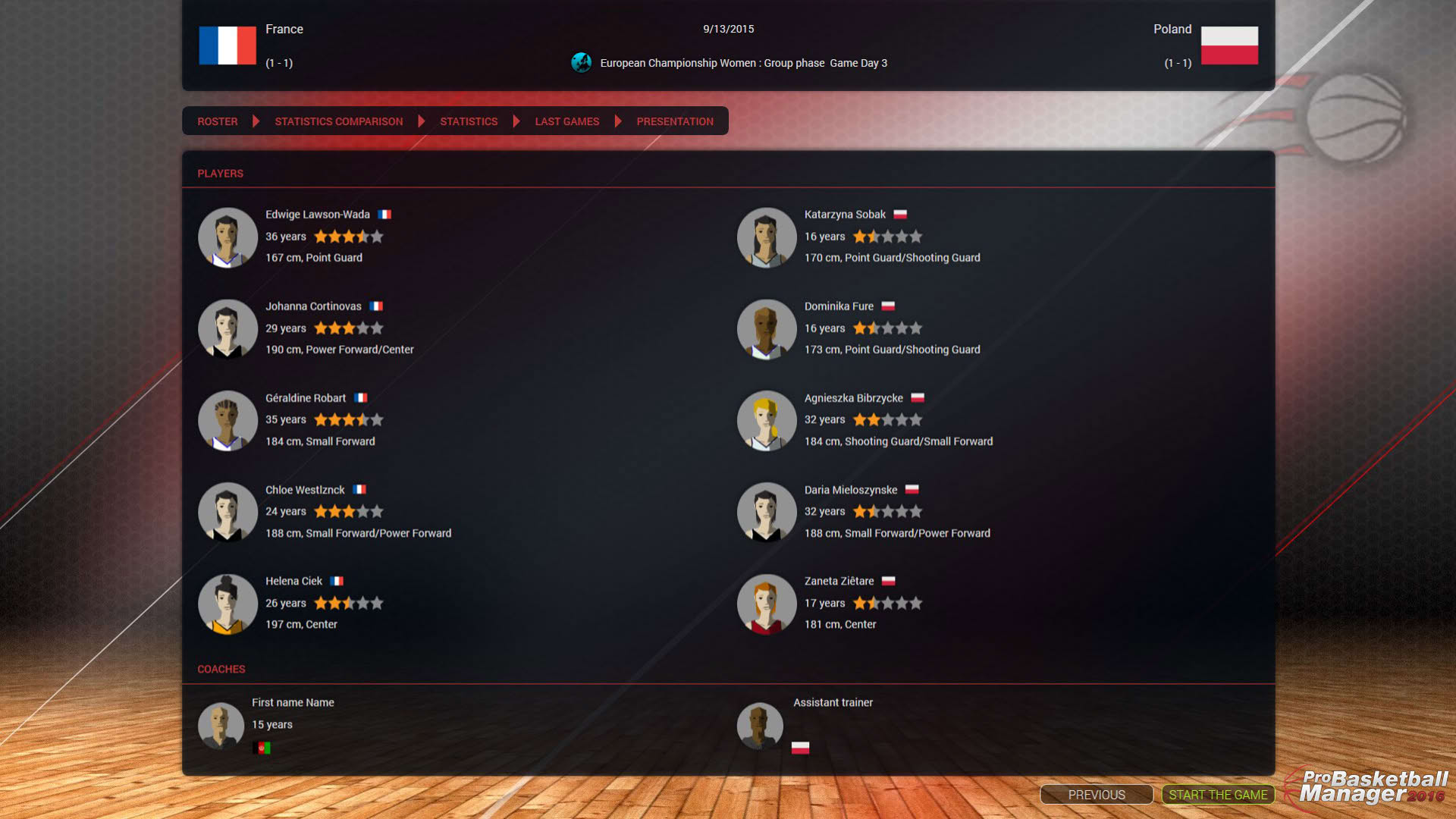 Screenshot for Pro Basketball Manager 2016