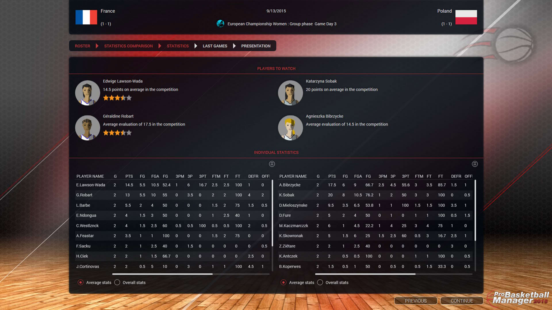 Screenshot for Pro Basketball Manager 2016