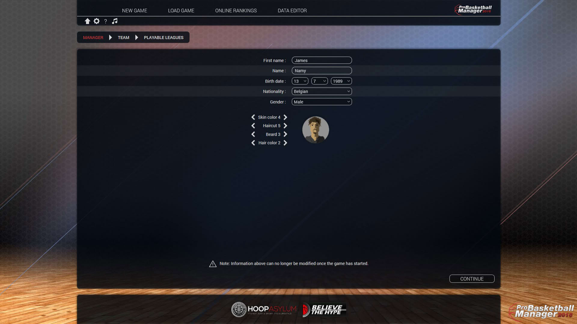Screenshot for Pro Basketball Manager 2016