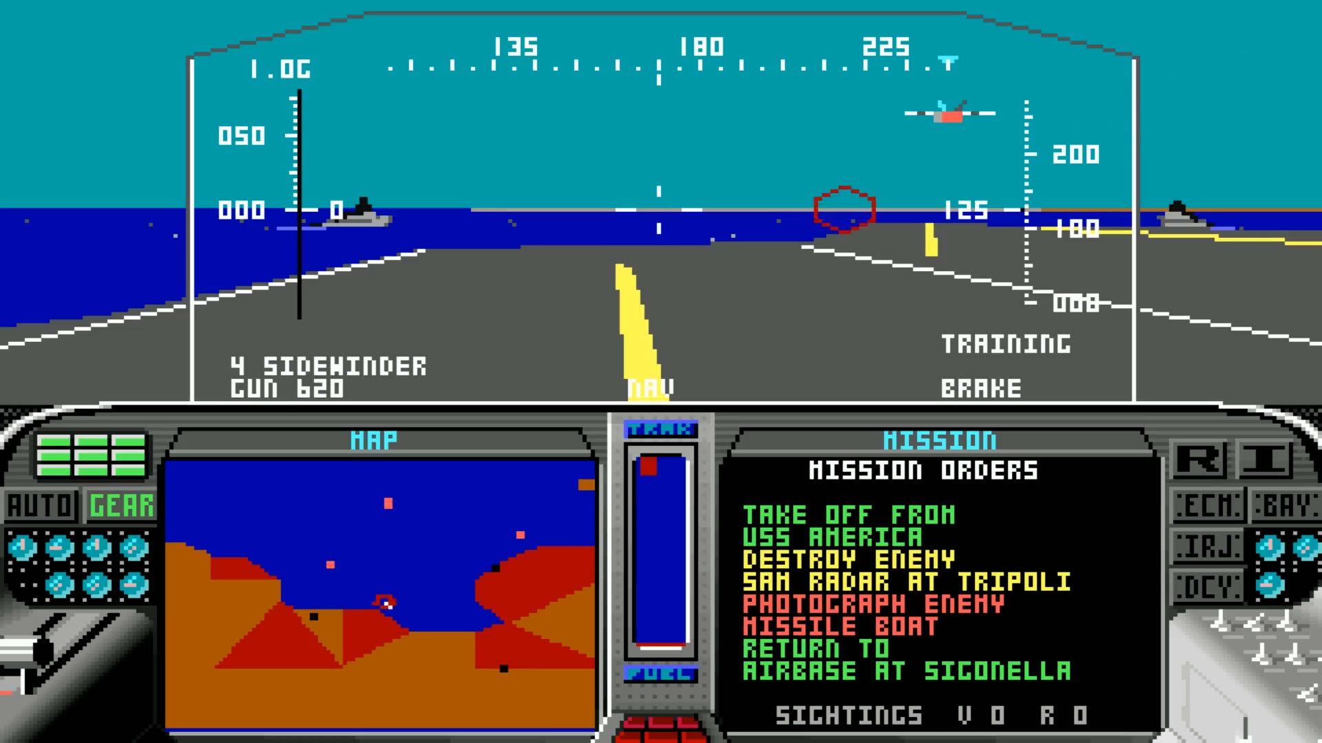 Screenshot for F-19 Stealth Fighter