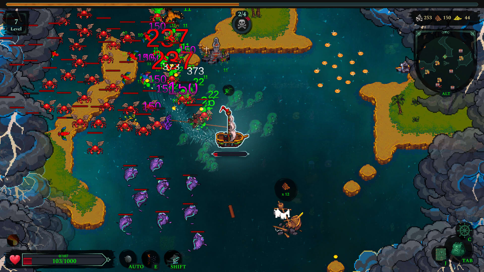Screenshot for Curse of Pirates