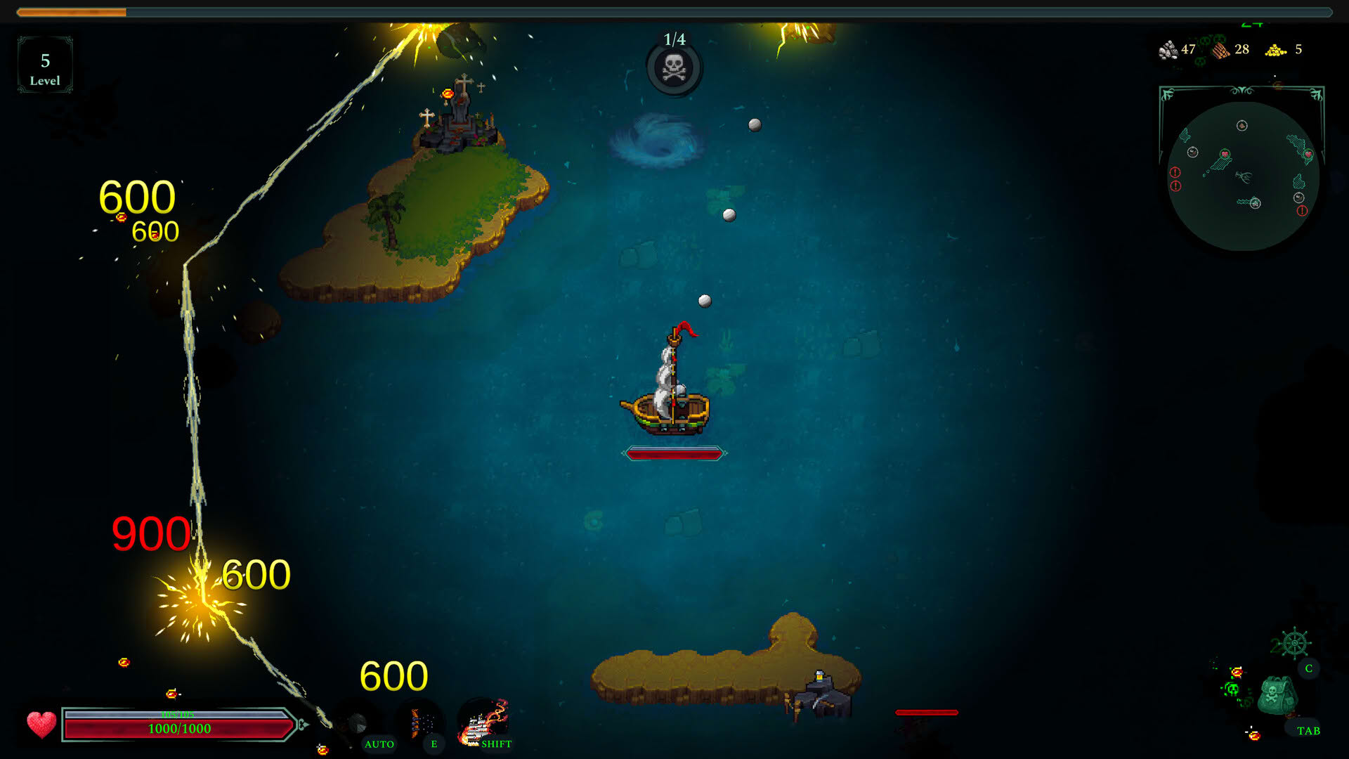 Screenshot for Curse of Pirates