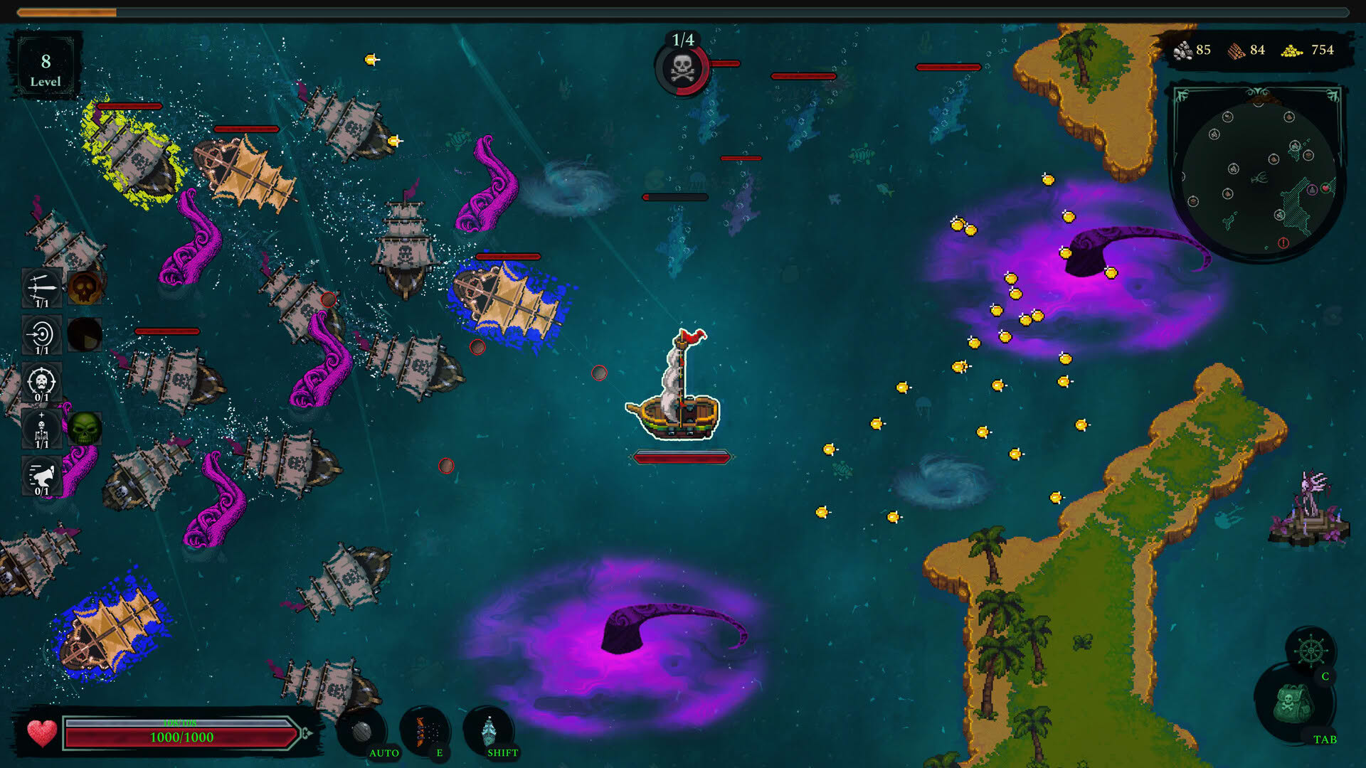 Screenshot for Curse of Pirates