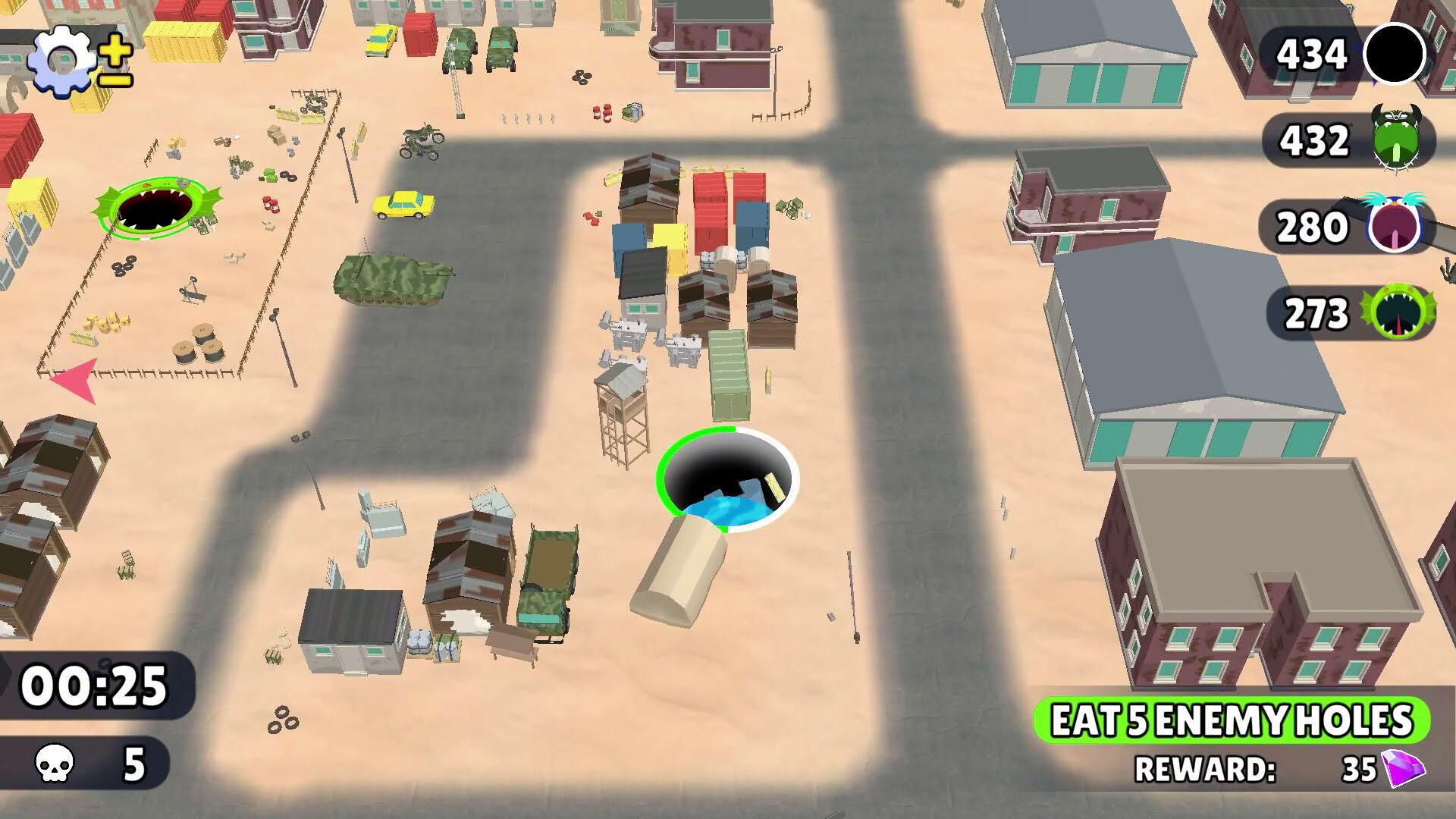Screenshot for Attack Hole