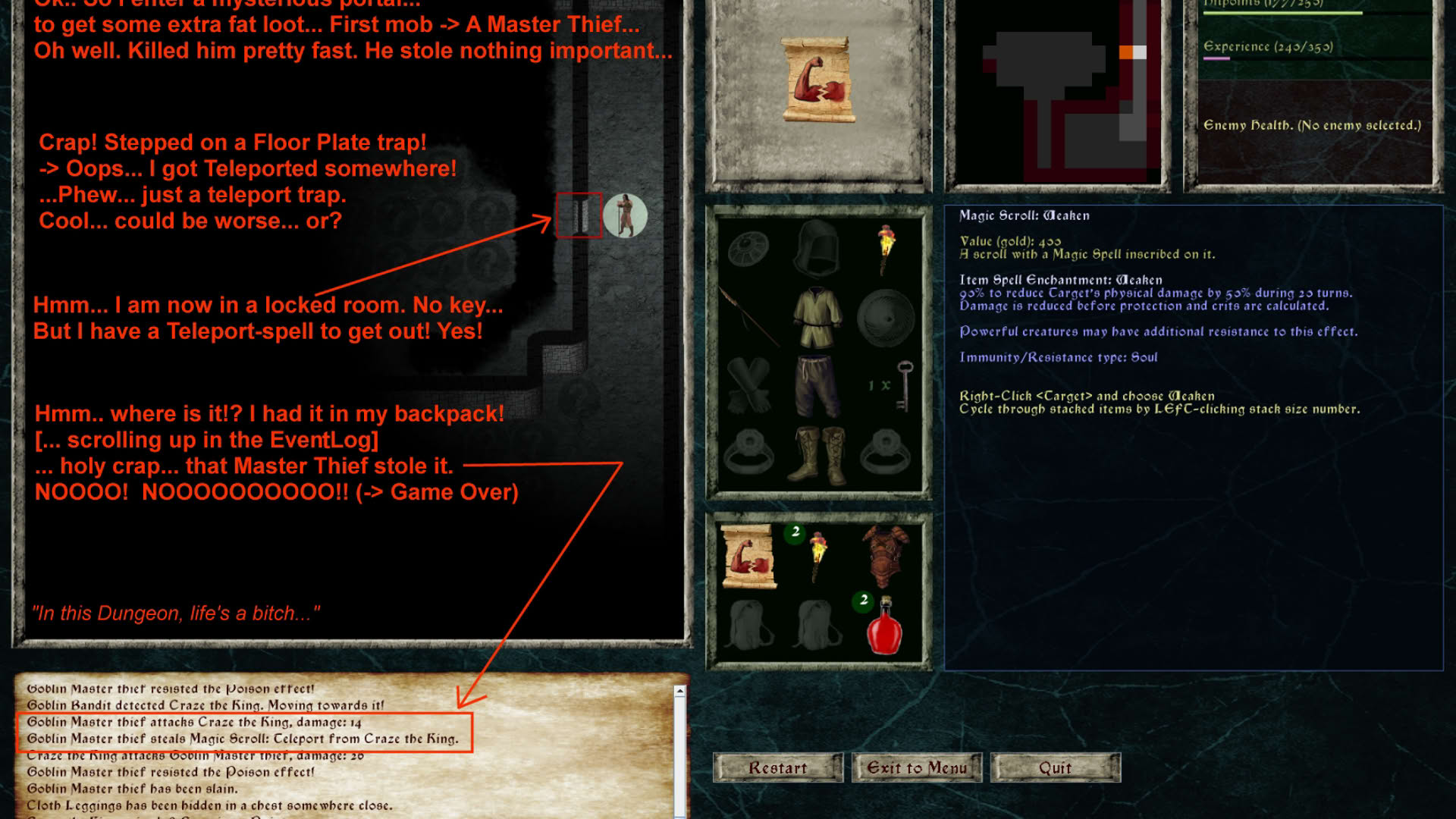 Screenshot for Lord of the Dark Castle