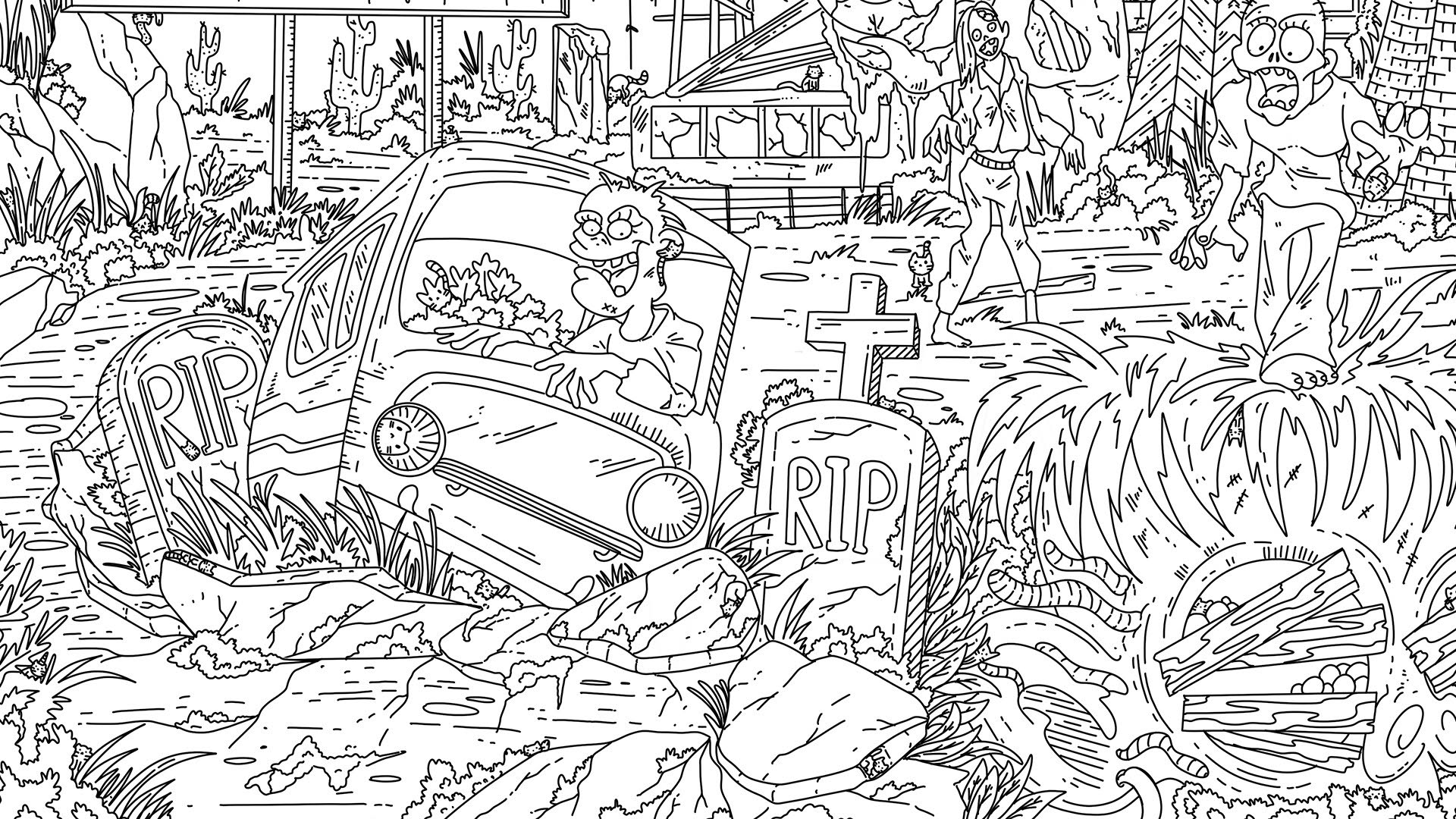 Screenshot for 100 Zombie Cats