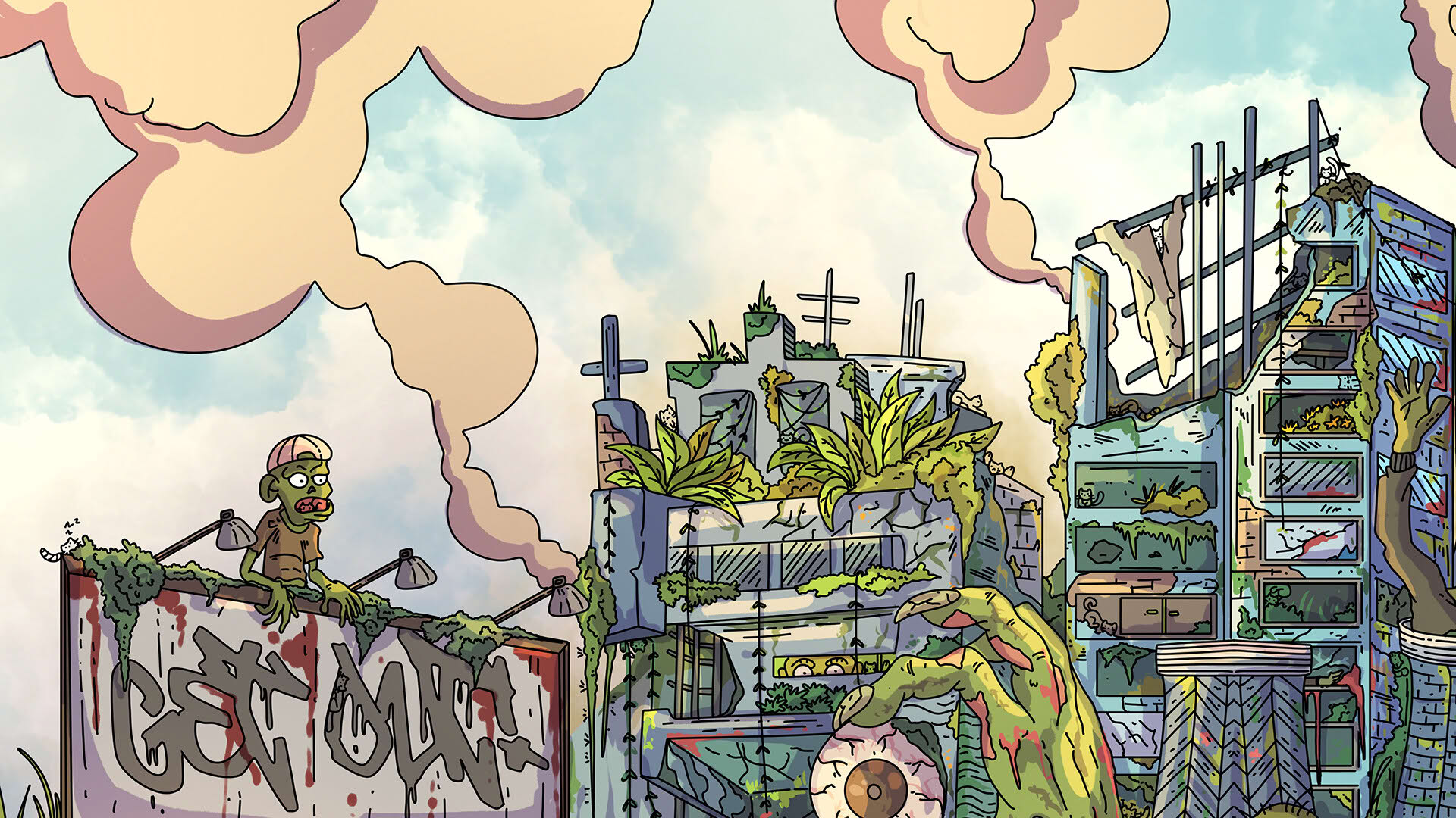 Screenshot for 100 Zombie Cats