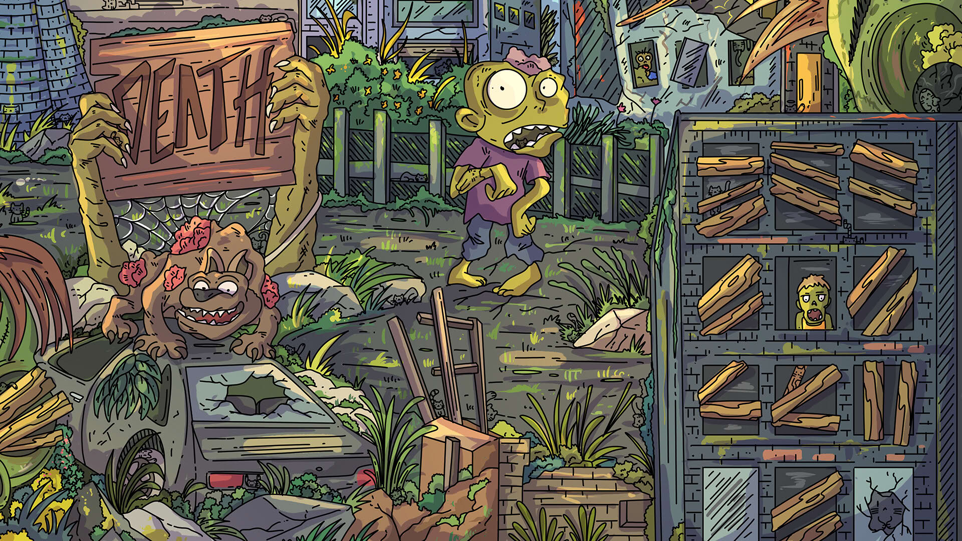 Screenshot for 100 Zombie Cats