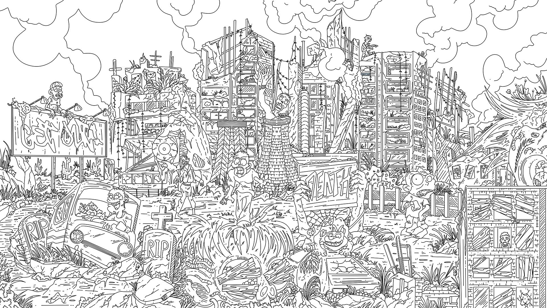 Screenshot for 100 Zombie Cats