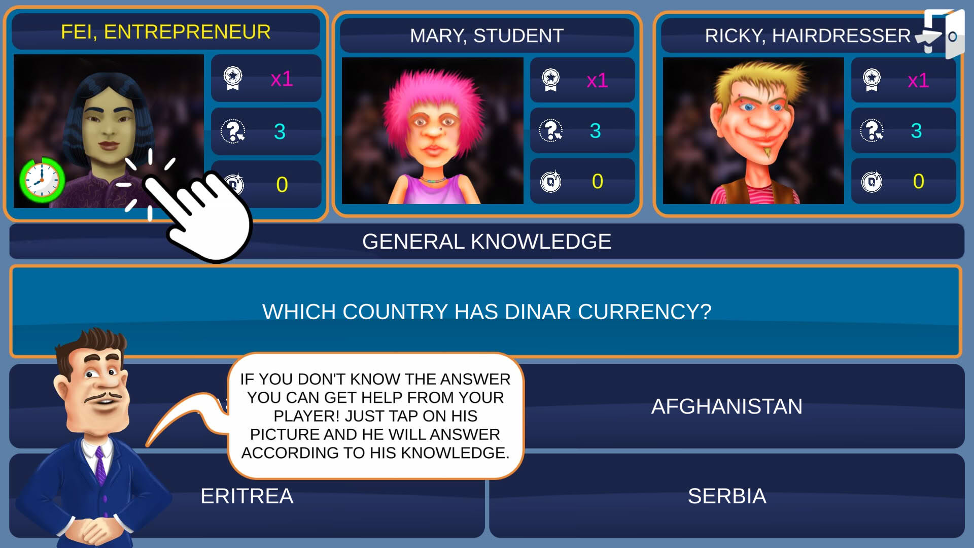 Screenshot for Select Quiz