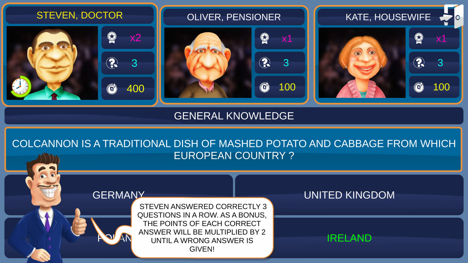 Screenshot for Select Quiz