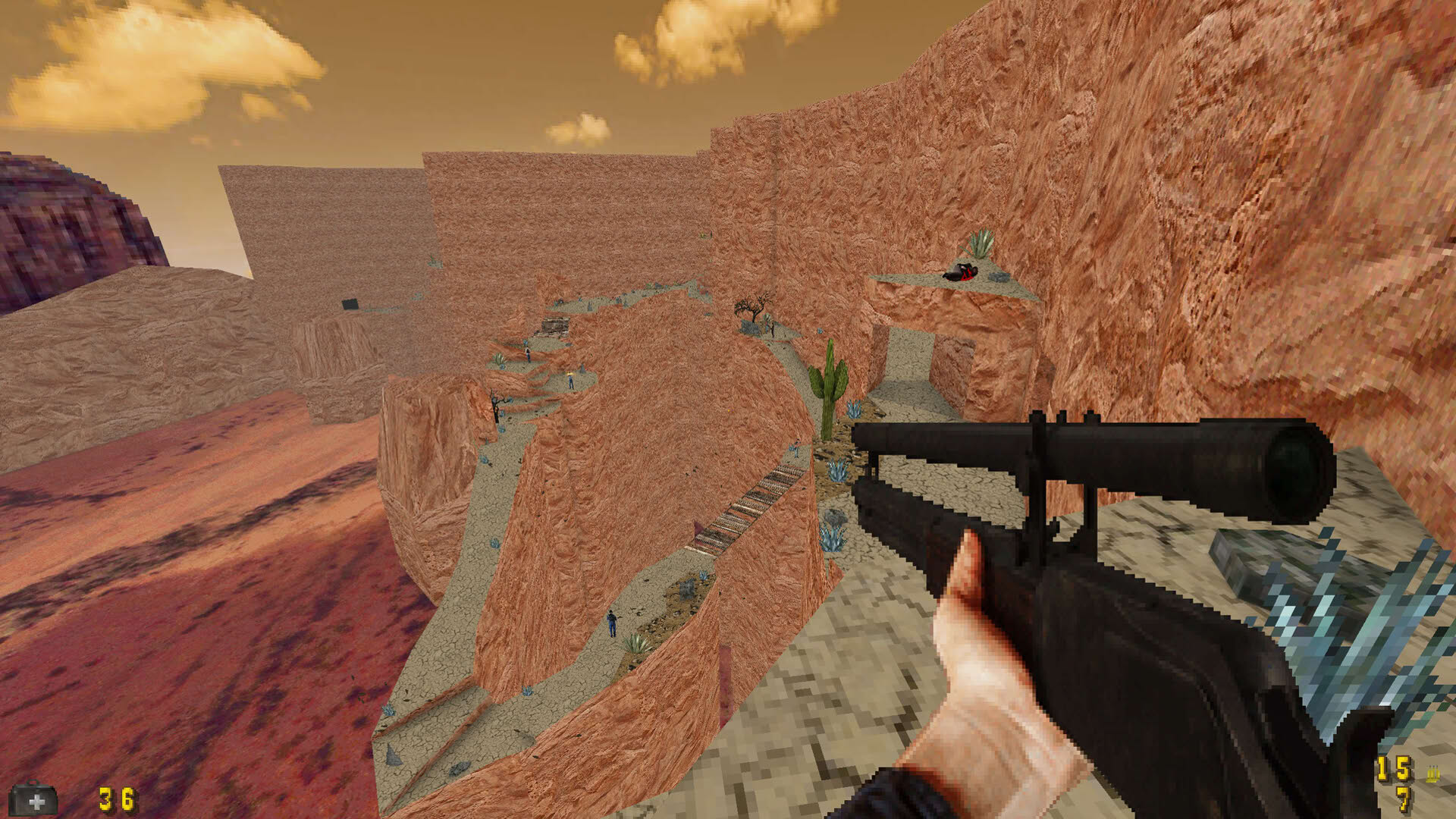 Screenshot for Wanted 3D: Dead or Alive