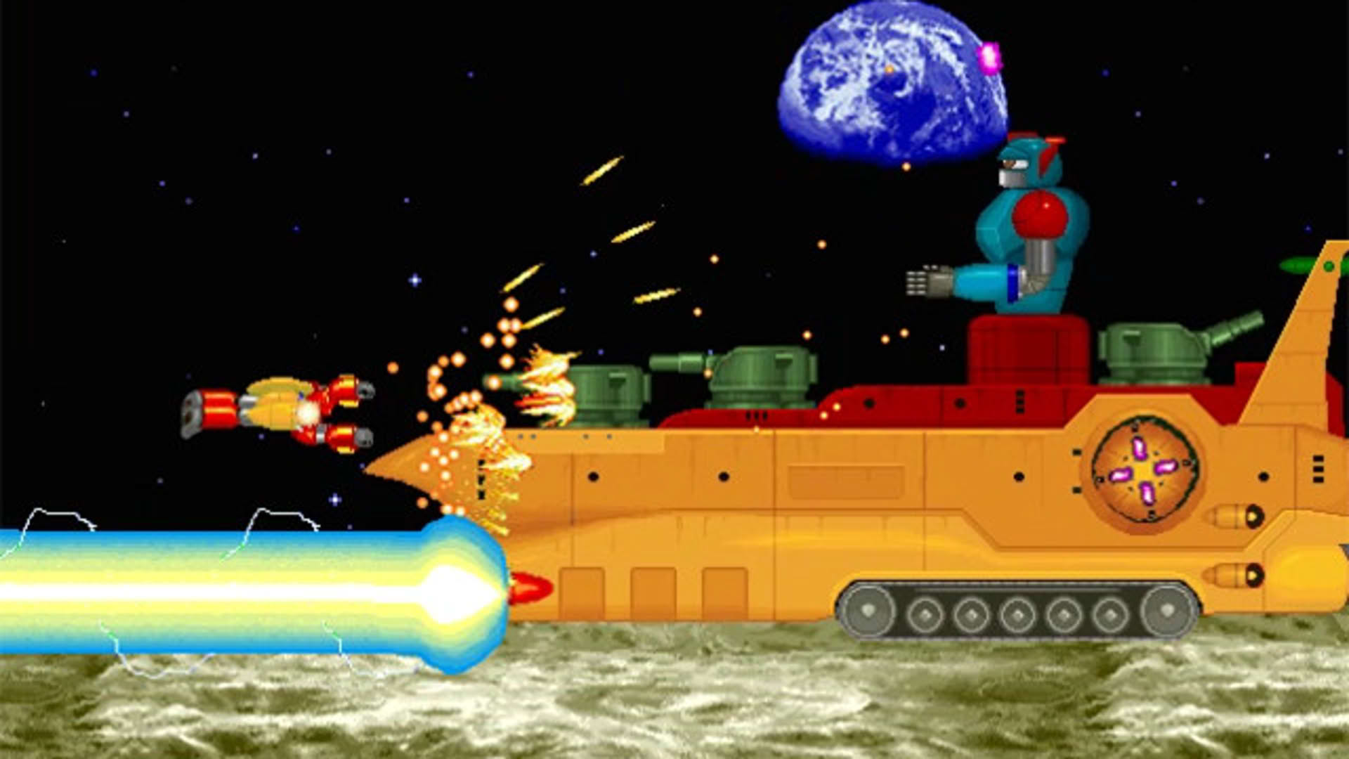 Screenshot for Supercharged Robot Vulkaiser