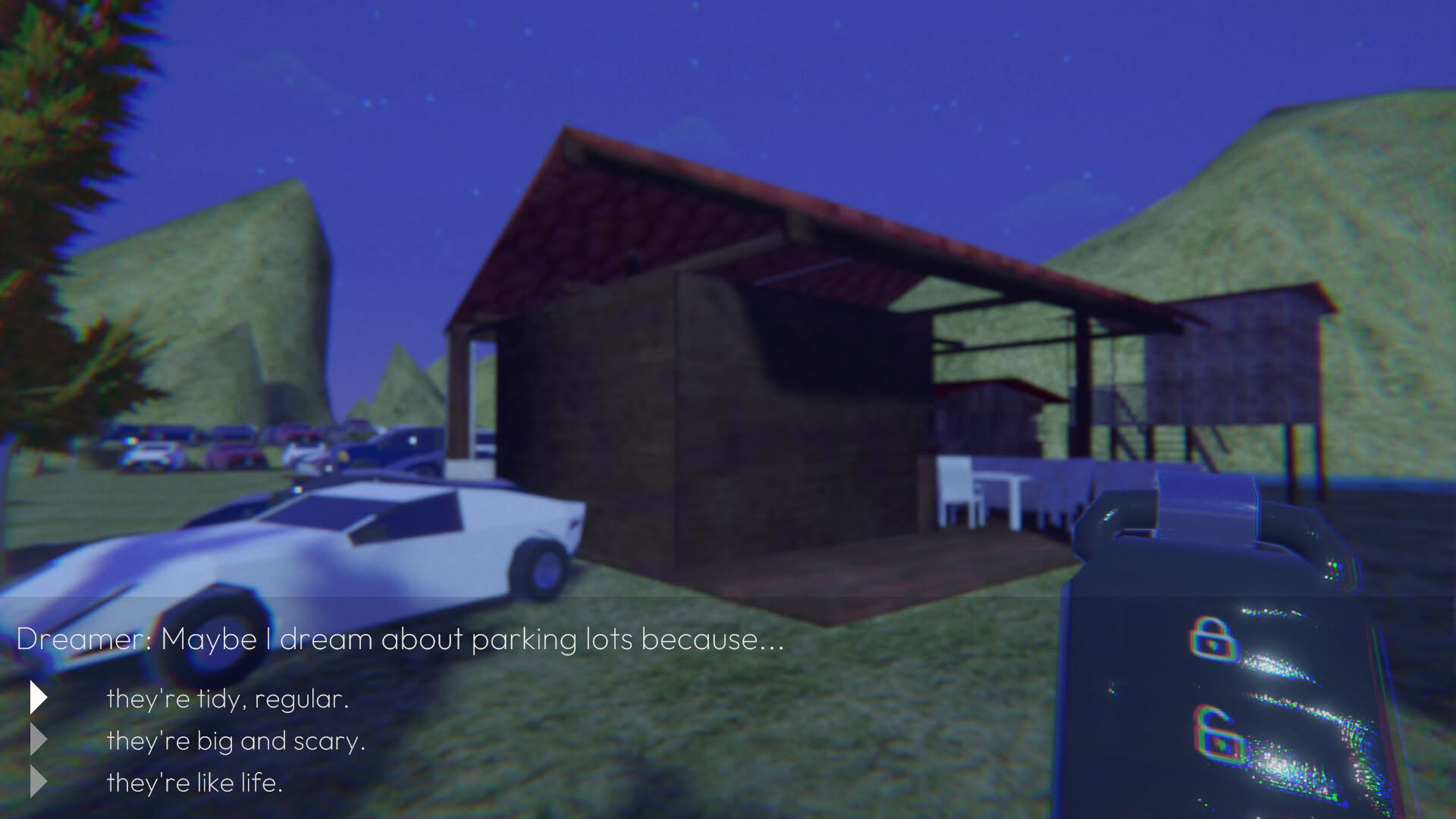 Screenshot for A Dream About Parking Lots