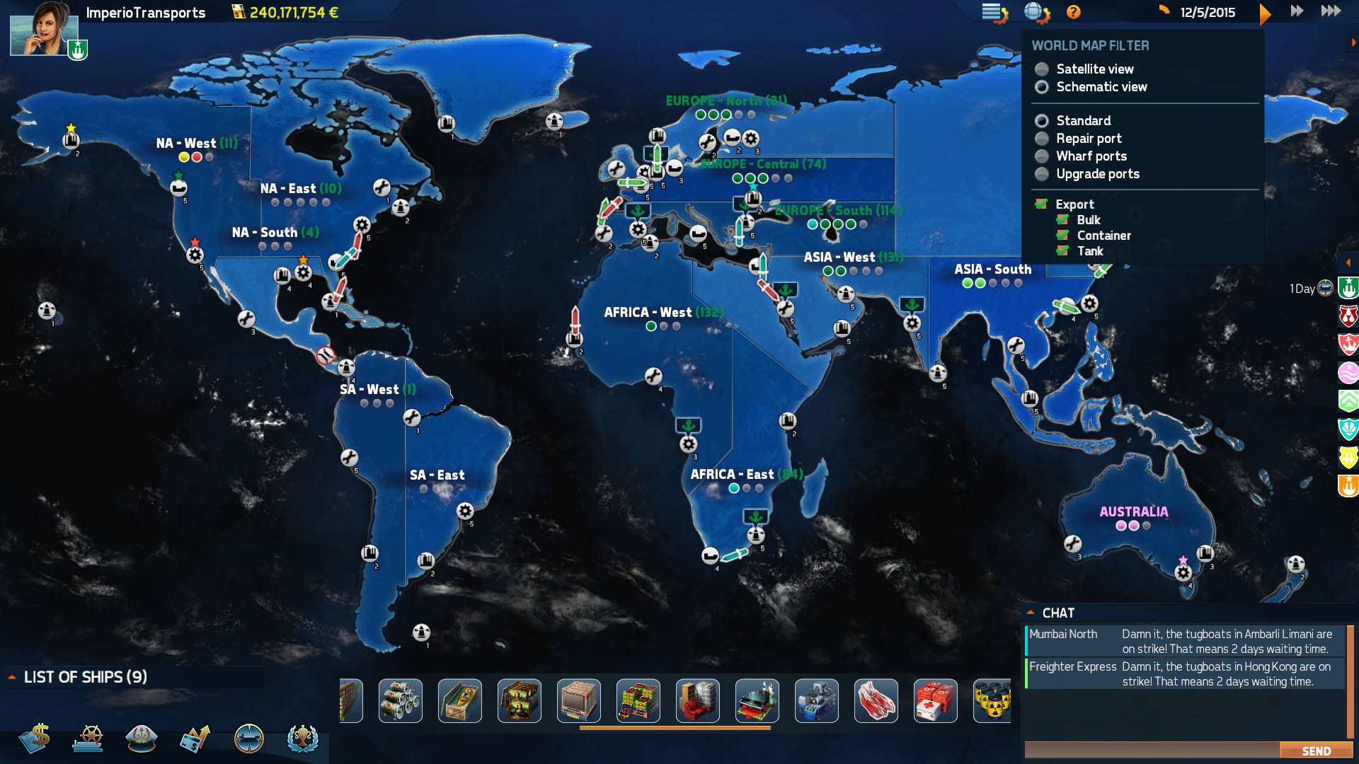 Screenshot for TransOcean 2: Rivals