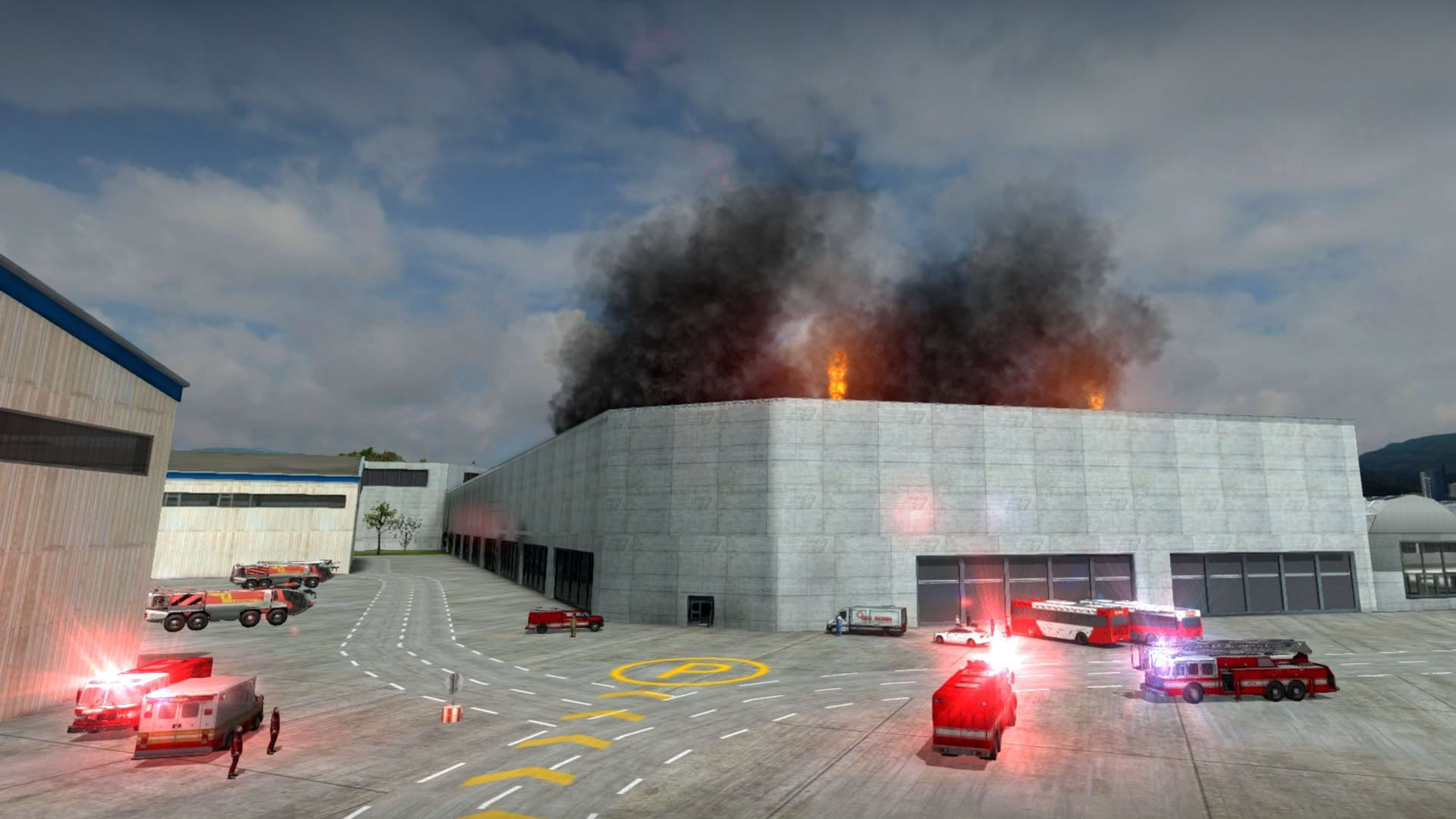 Screenshot for Airport Firefighters: The Simulation