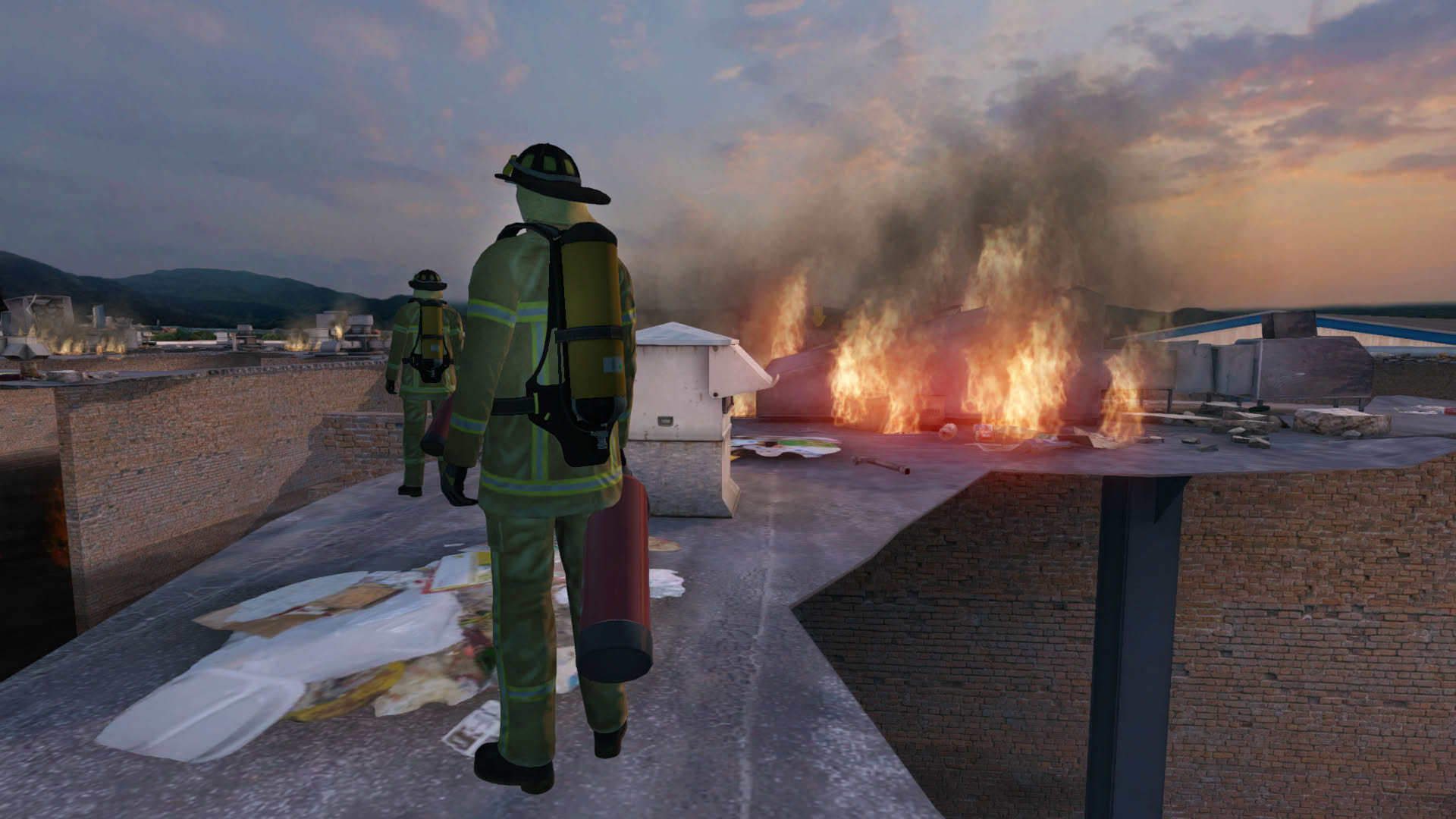 Screenshot for Airport Firefighters: The Simulation