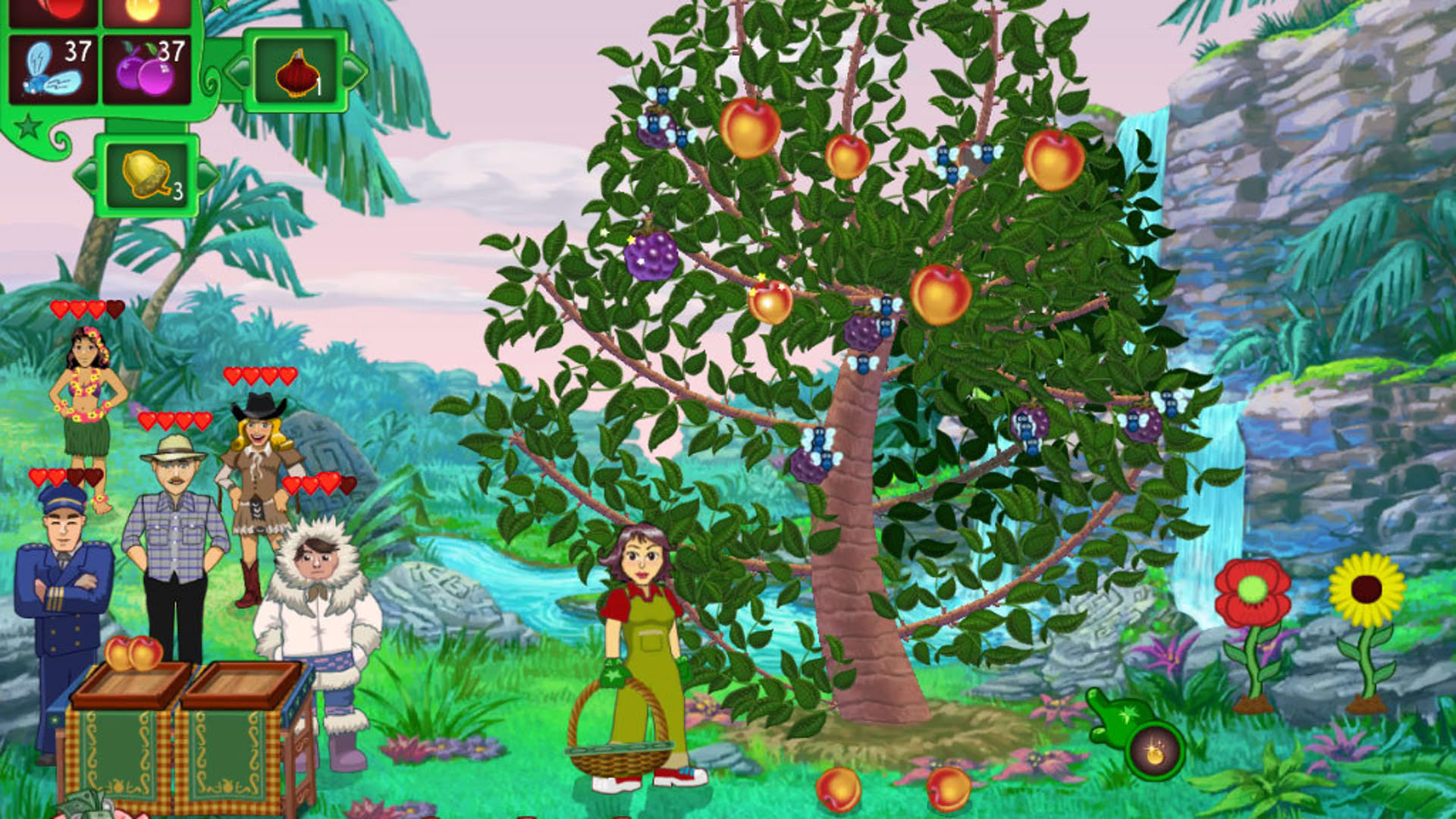 Screenshot for Flora's Fruit Farm