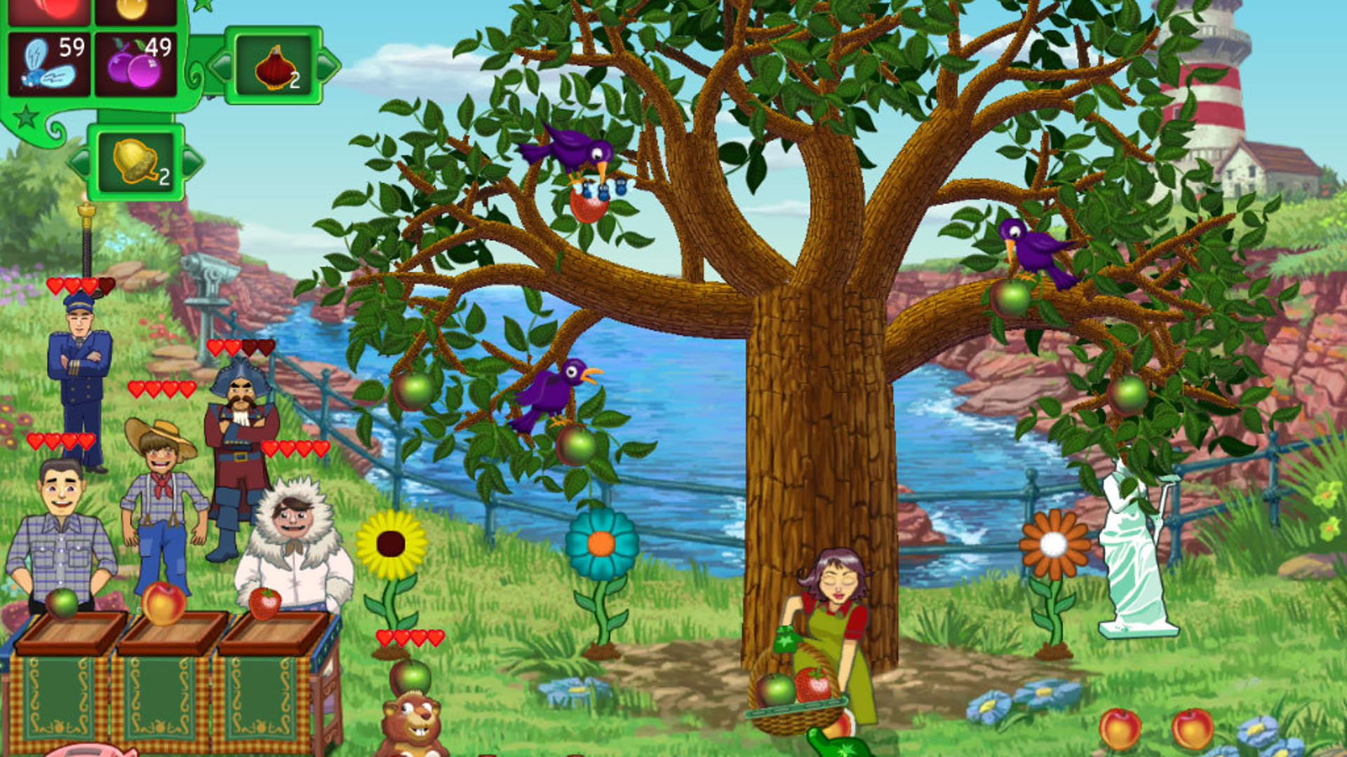 Screenshot for Flora's Fruit Farm