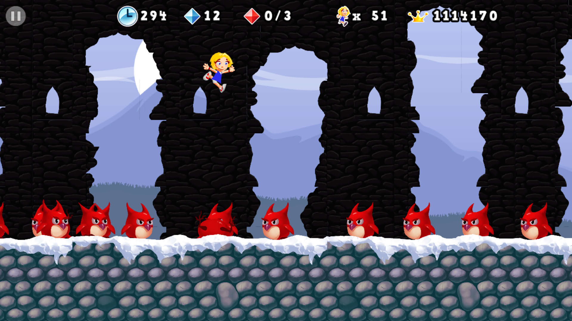 Screenshot for Giana Sisters 2D