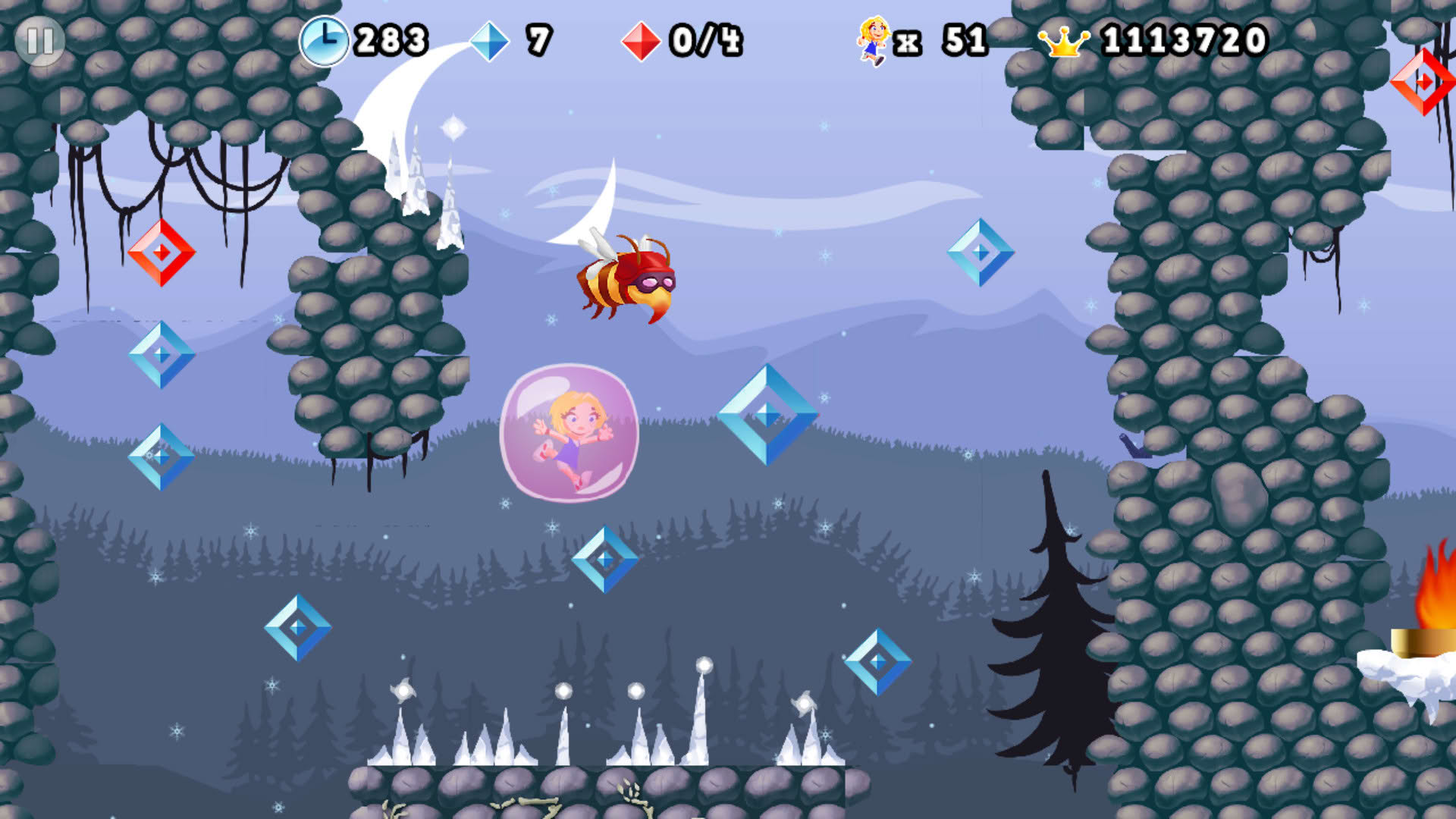 Screenshot for Giana Sisters 2D