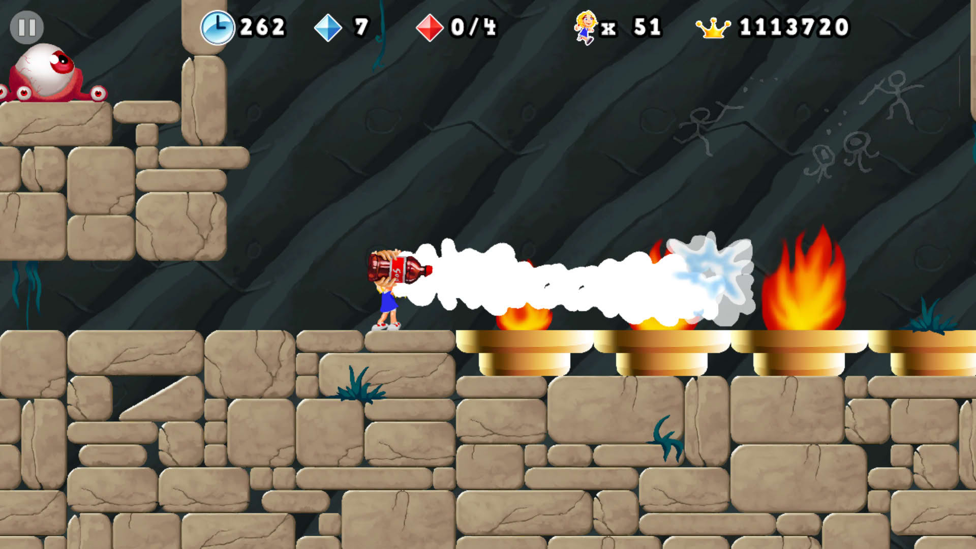 Screenshot for Giana Sisters 2D