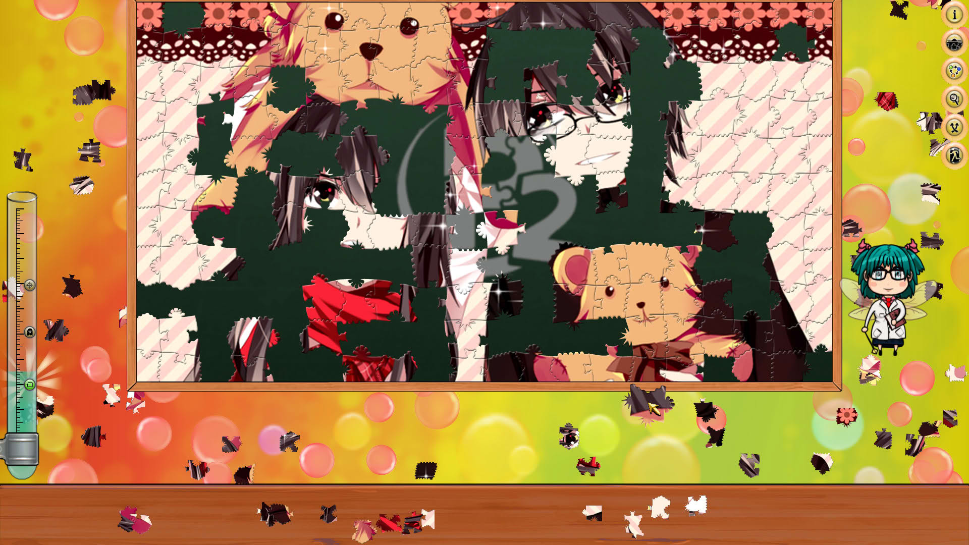 Screenshot for Pixel Puzzles 2: Anime