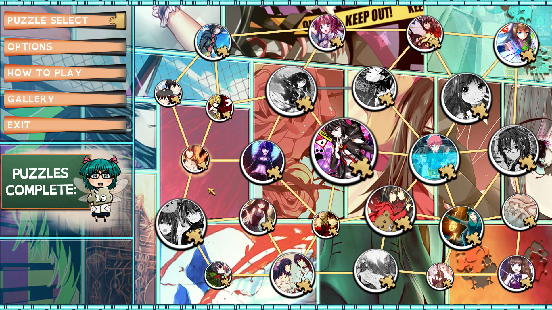 Screenshot for Pixel Puzzles 2: Anime