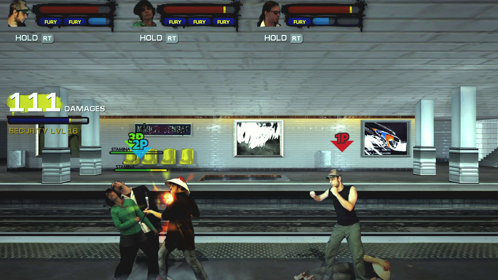 Screenshot for Streets of Fury EX