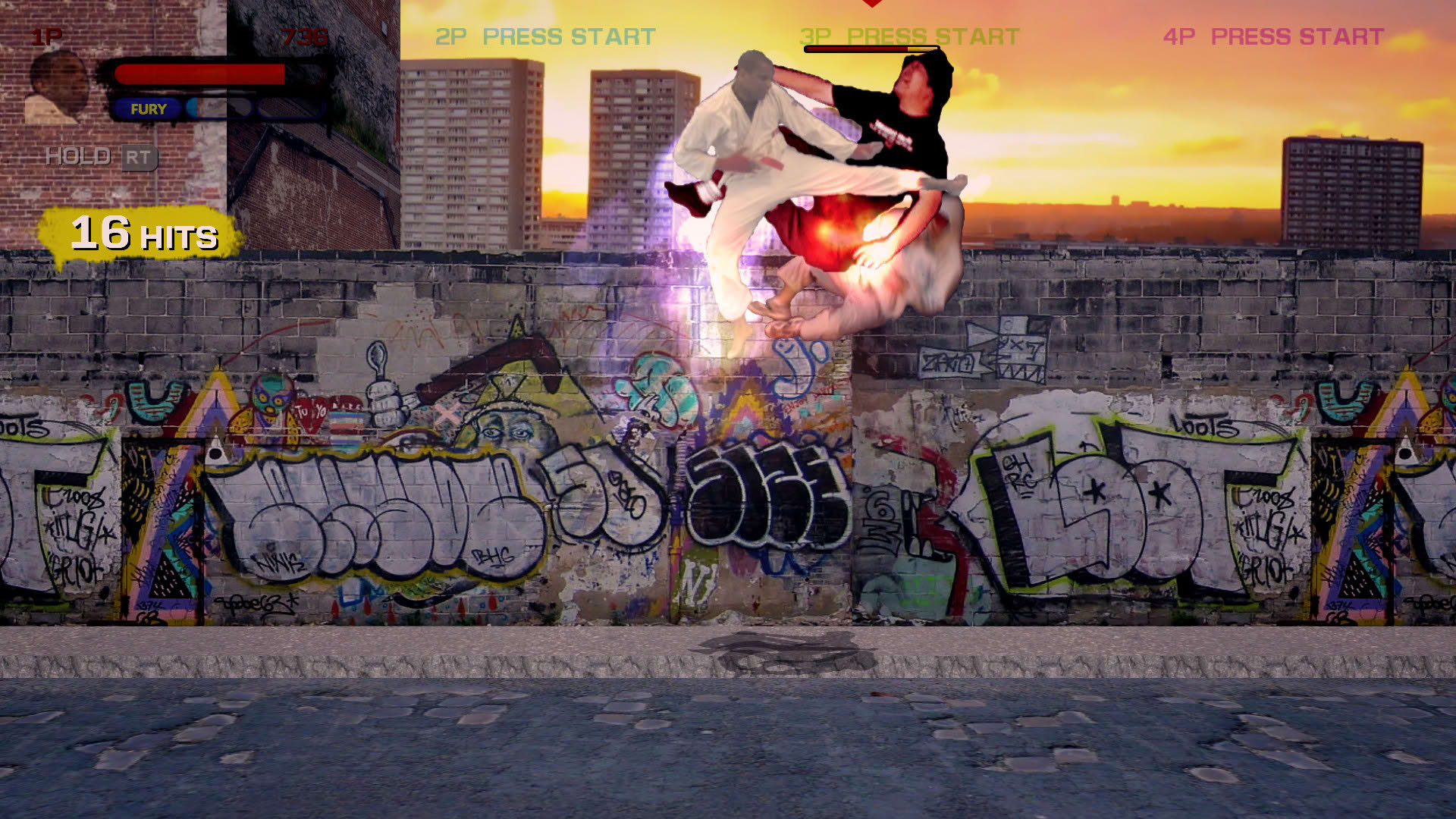 Screenshot for Streets of Fury EX
