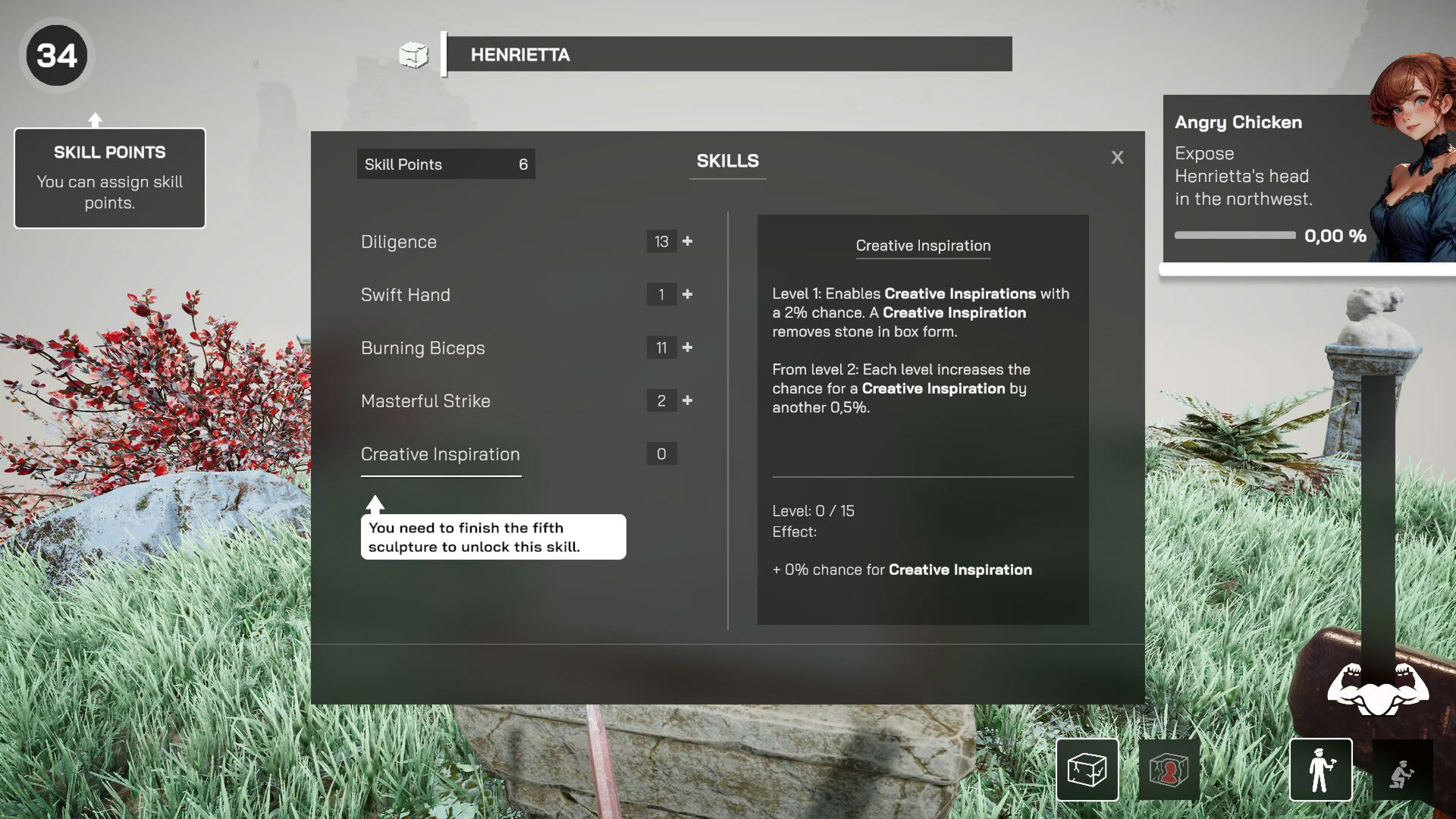 Screenshot for Michelangelo: Stonemason Simulator
