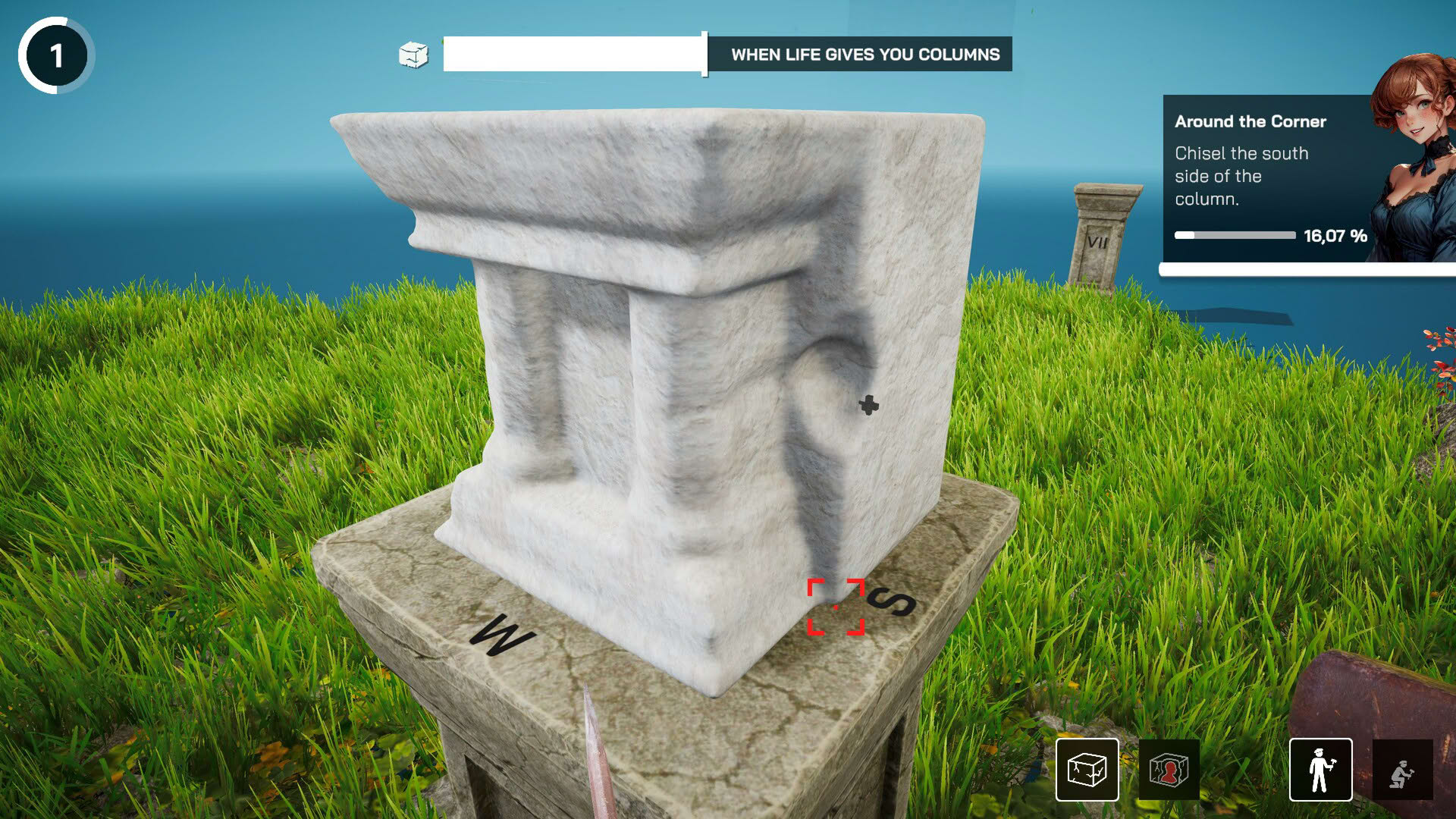 Screenshot for Michelangelo: Stonemason Simulator