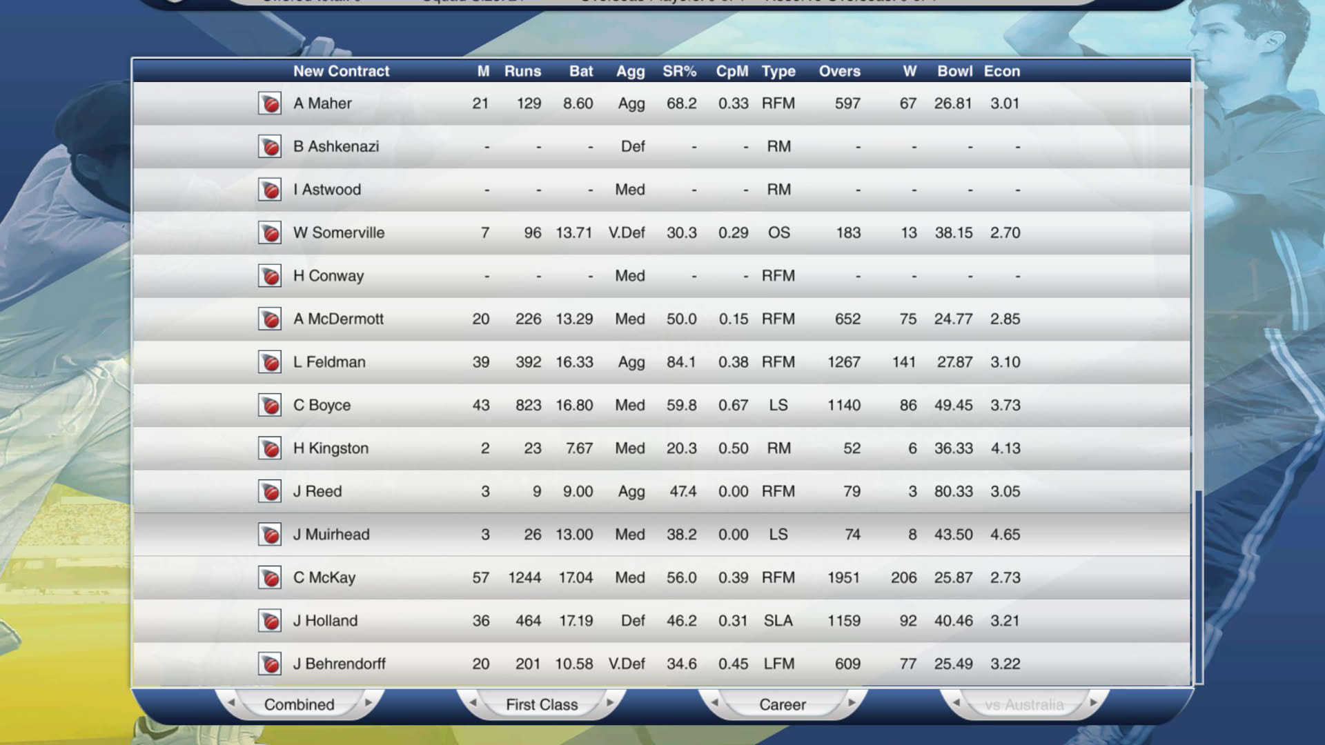Screenshot for Cricket Captain 2015