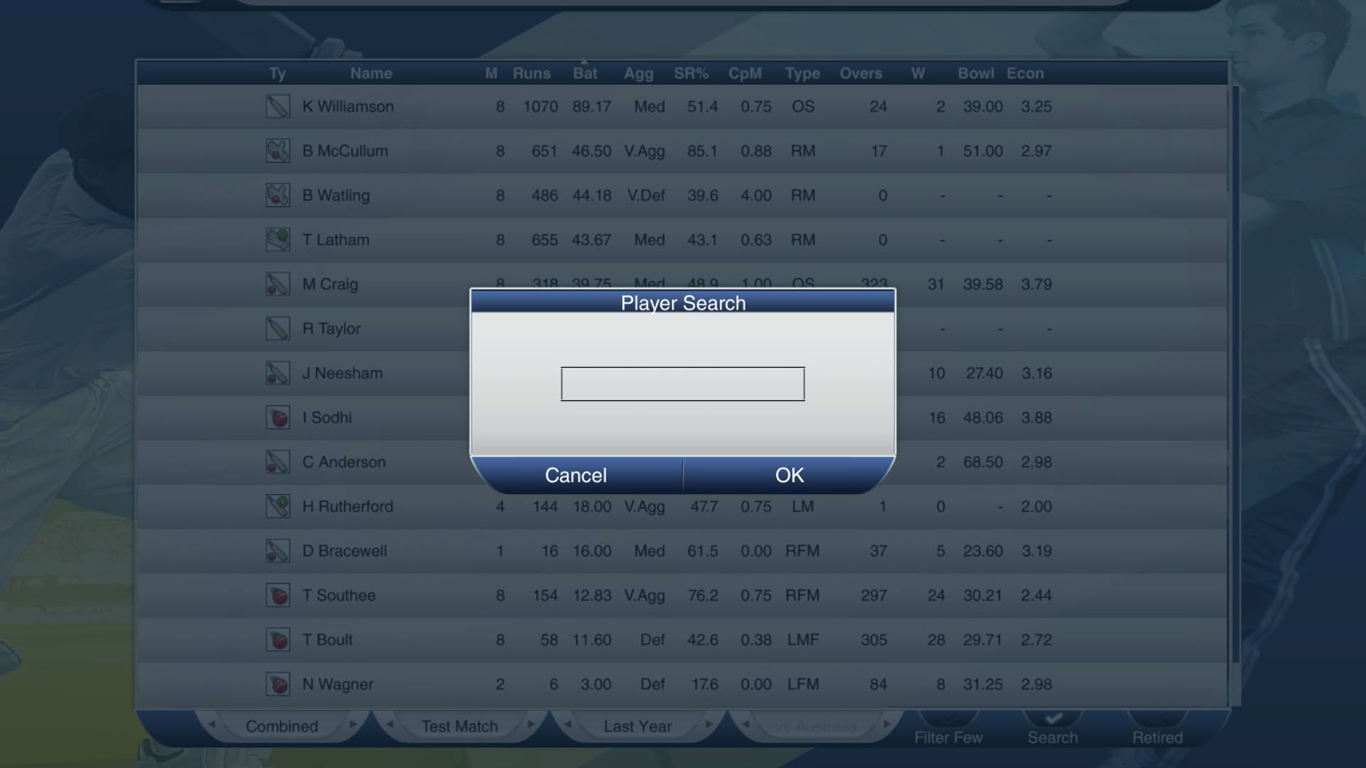 Screenshot for Cricket Captain 2015