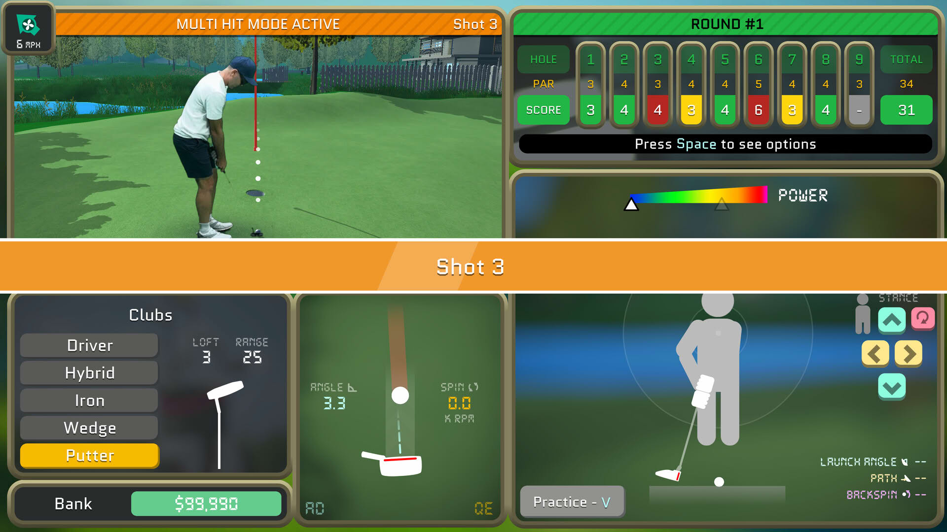 Screenshot for Normal Golf Game