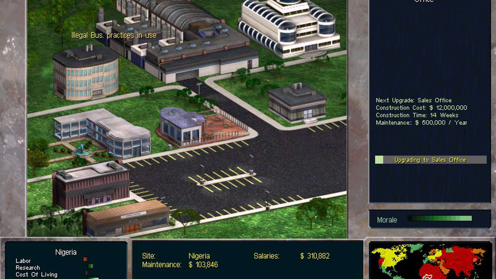 Screenshot for The Corporate Machine