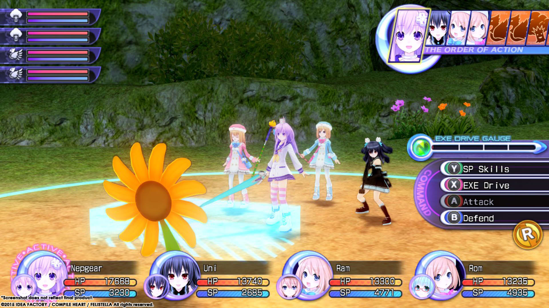 Screenshot for Hyperdimension Neptunia Re;Birth2: Sisters Generation