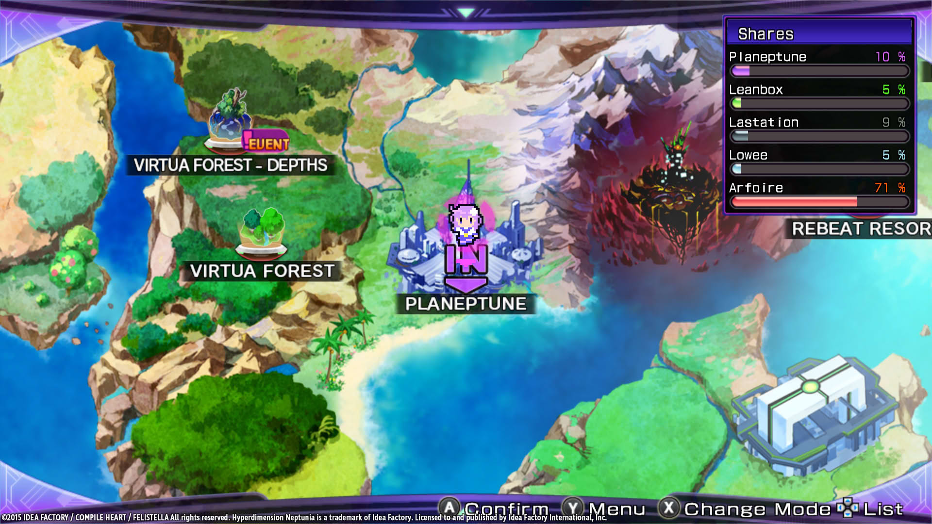 Screenshot for Hyperdimension Neptunia Re;Birth2: Sisters Generation