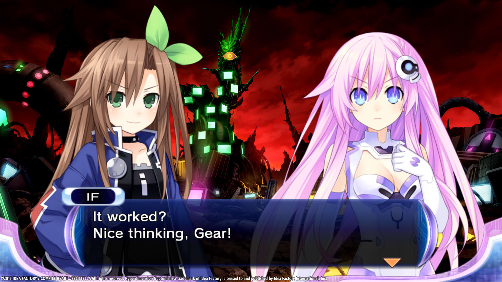 Screenshot for Hyperdimension Neptunia Re;Birth2: Sisters Generation