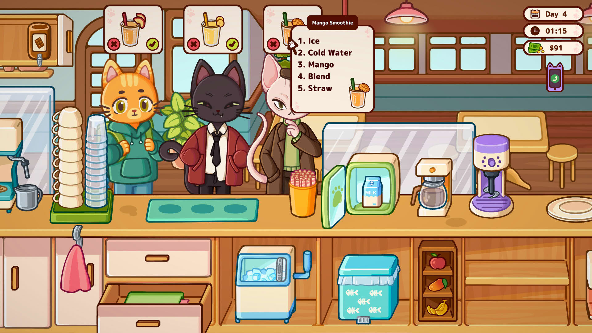 Screenshot for Cats & Cups