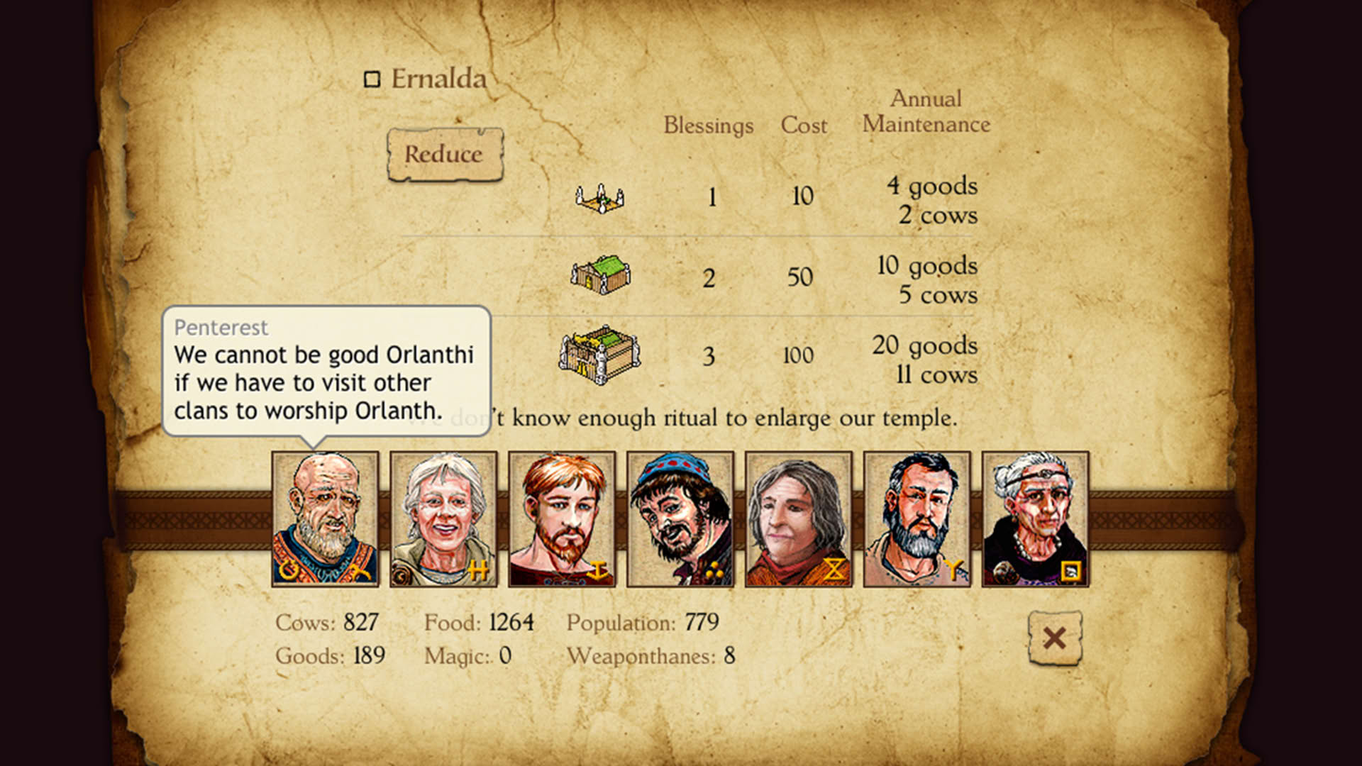 Screenshot for King of Dragon Pass
