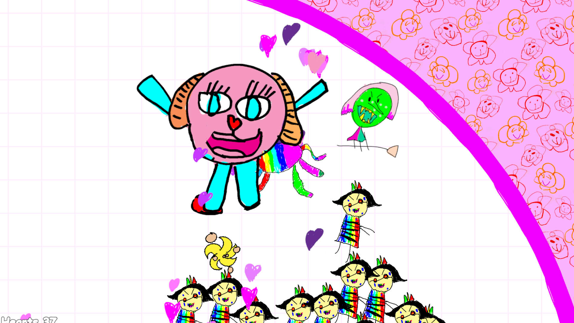 Screenshot for Rainbow Unicorn Dash