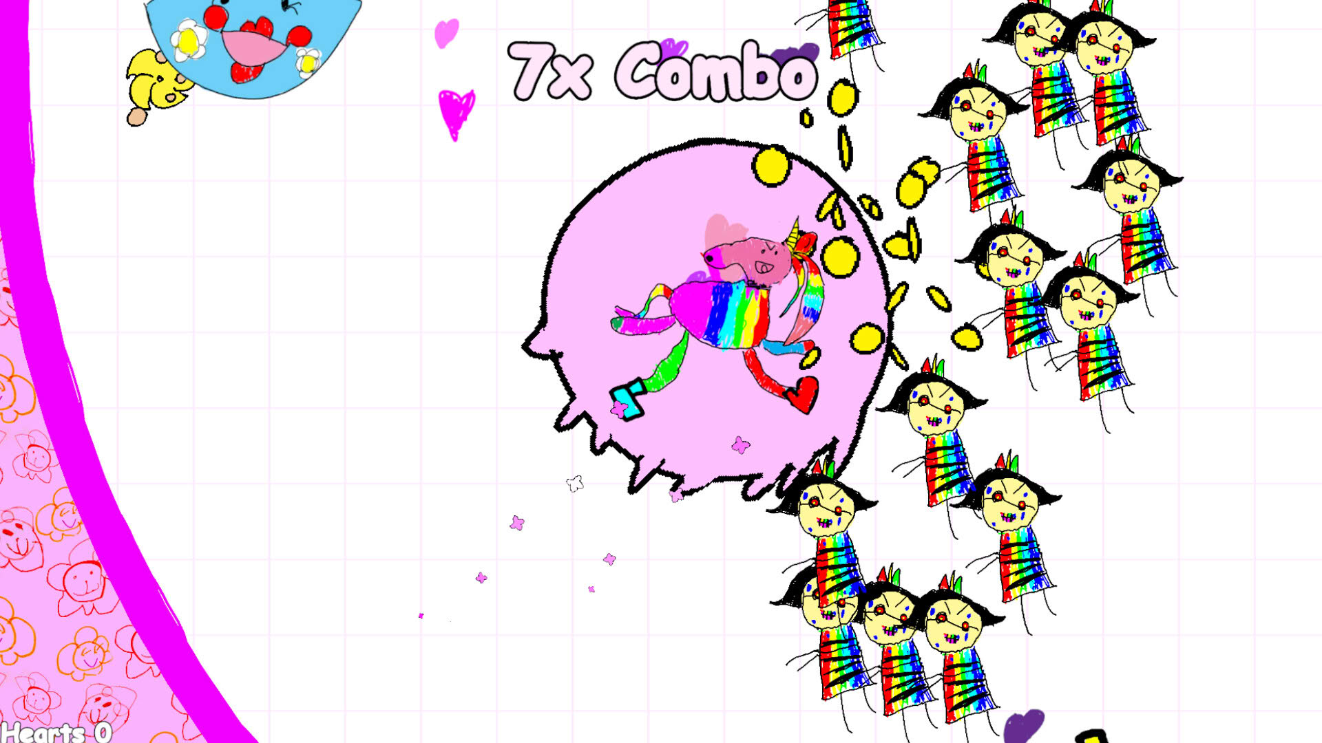 Screenshot for Rainbow Unicorn Dash