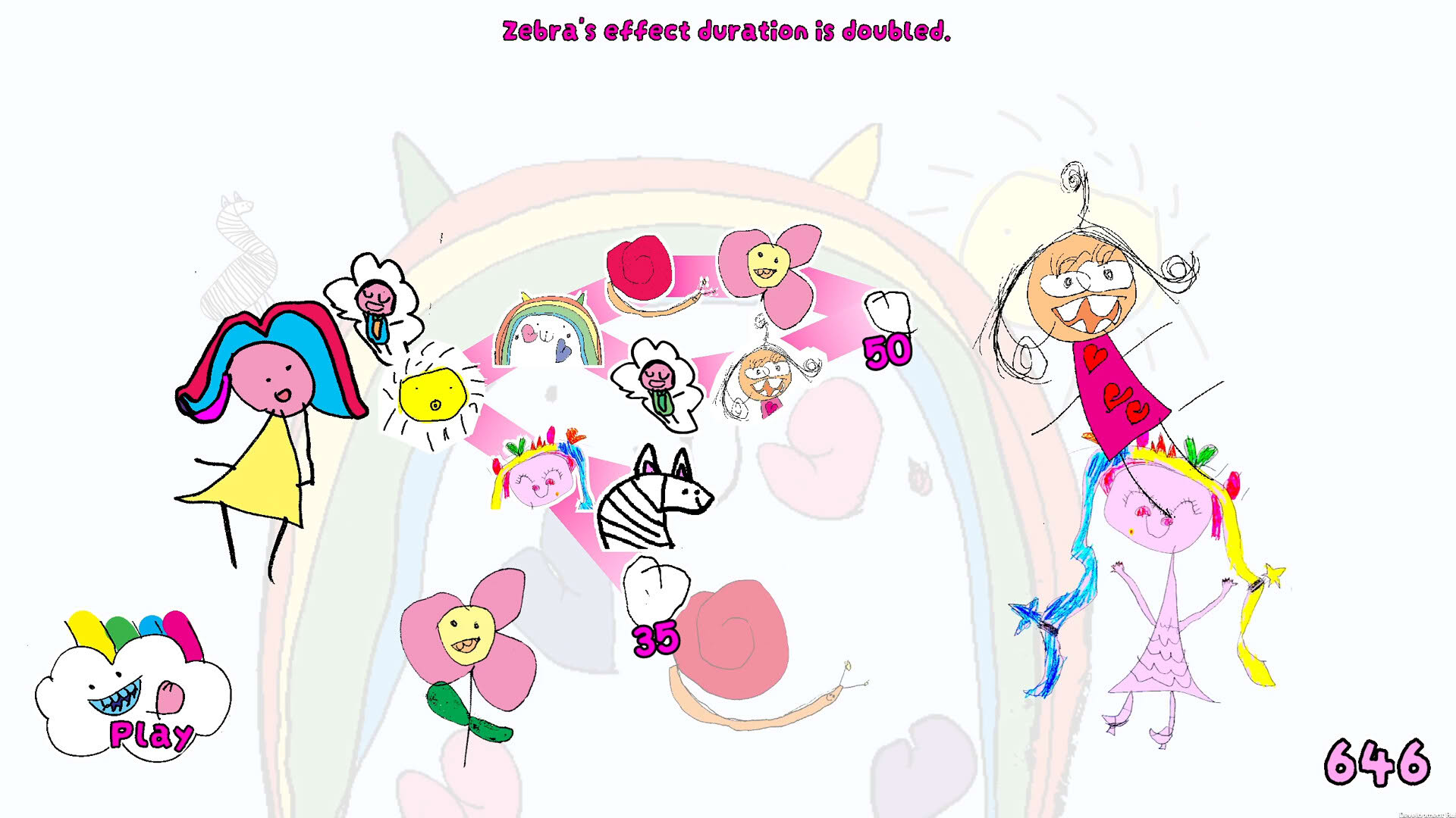 Screenshot for Rainbow Unicorn Dash