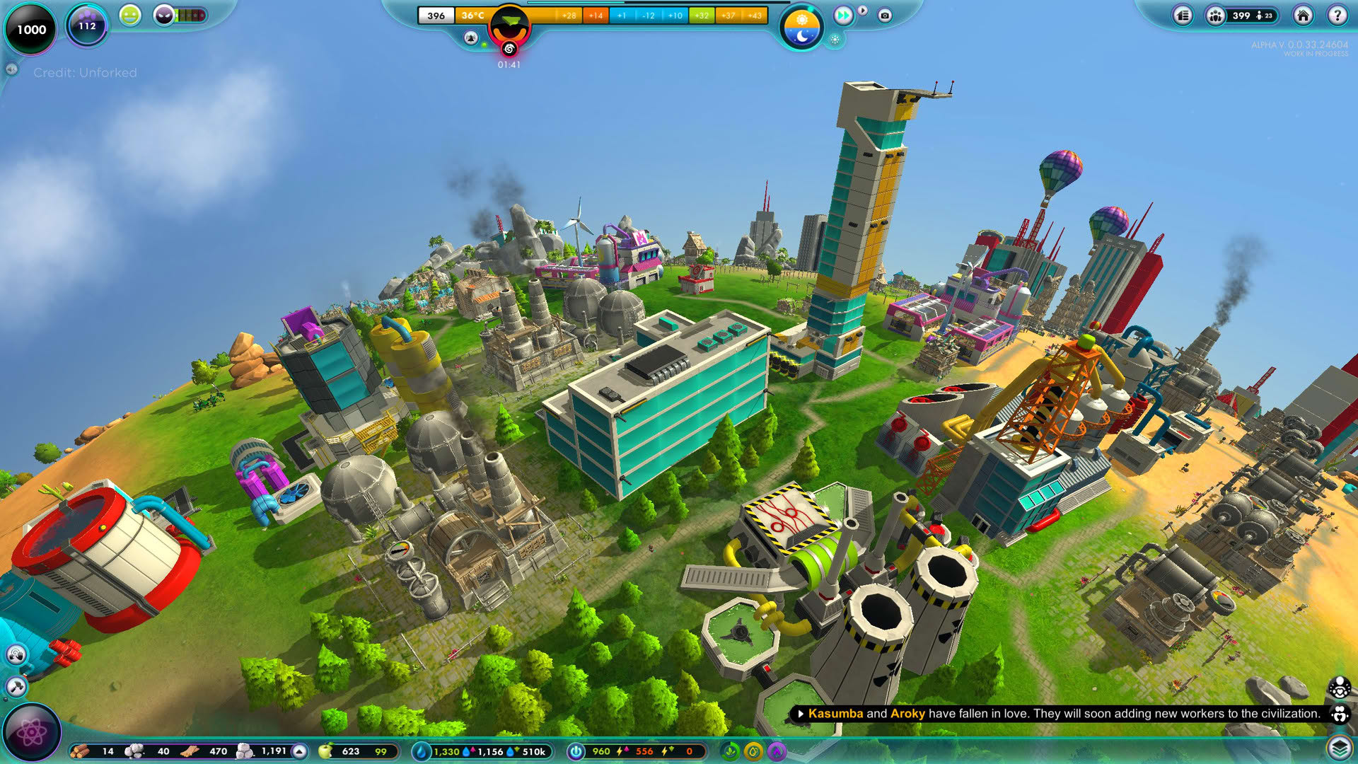 Screenshot for The Universim