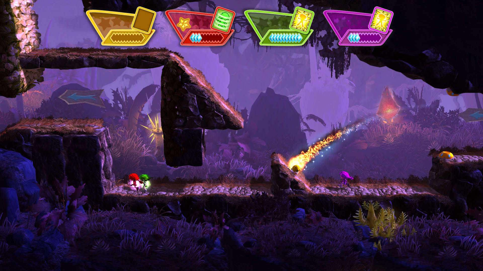 Screenshot for Giana Sisters: Dream Runners