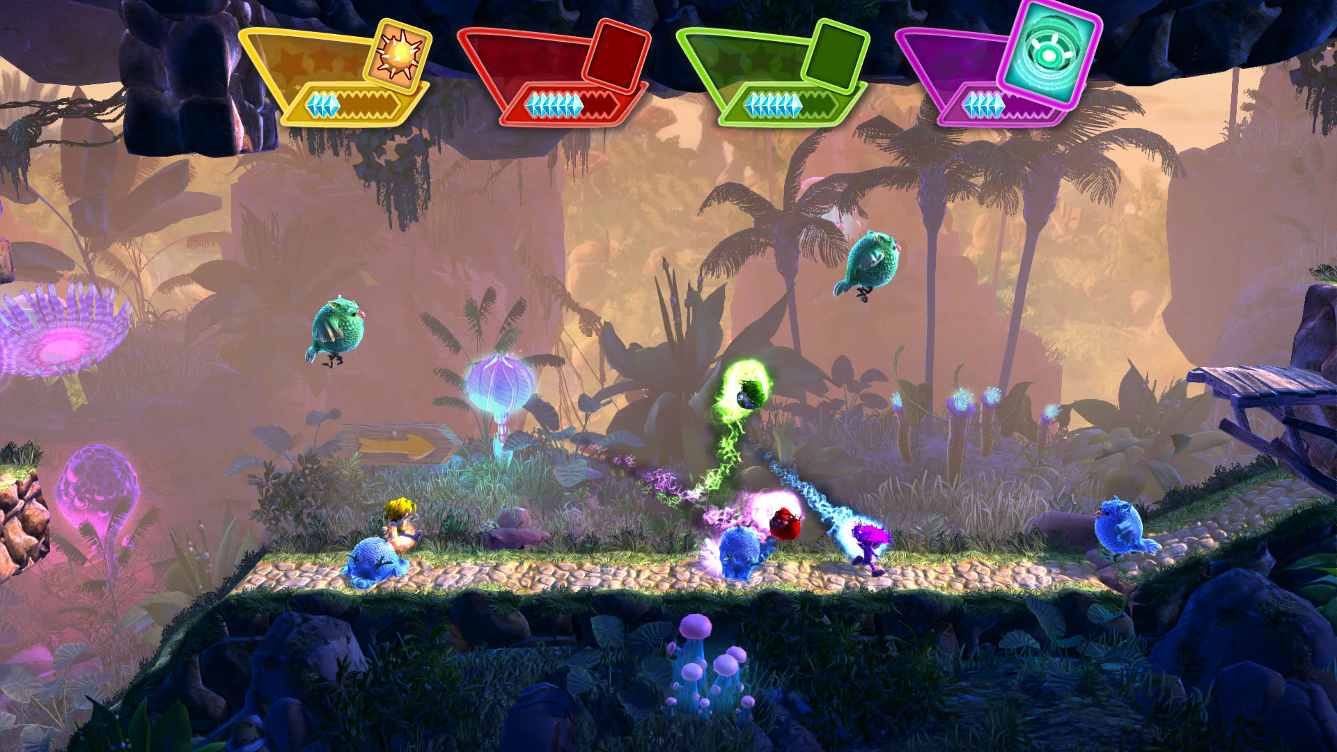 Screenshot for Giana Sisters: Dream Runners